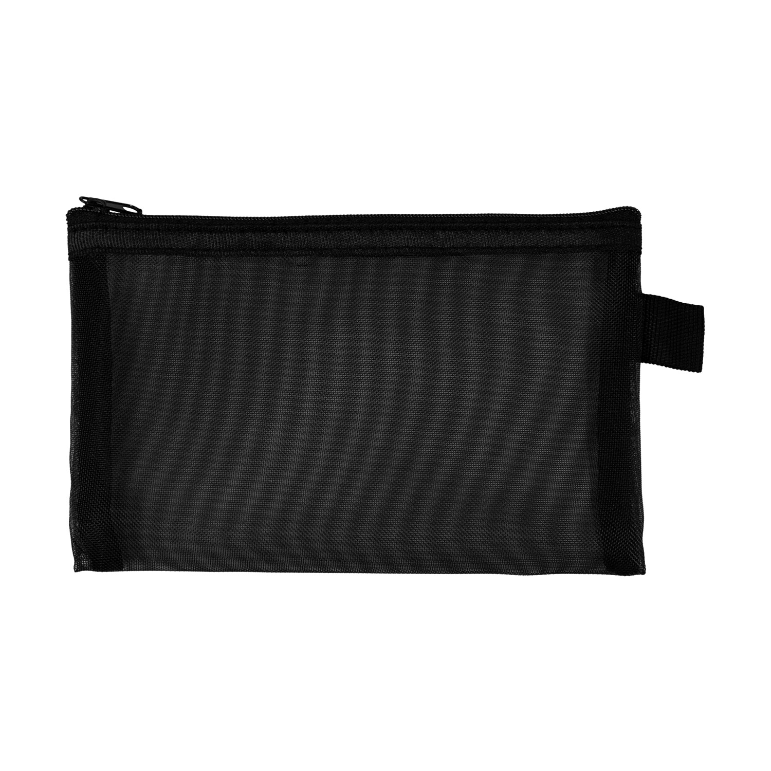 Large Recycled Mesh Zip Pouch 1
