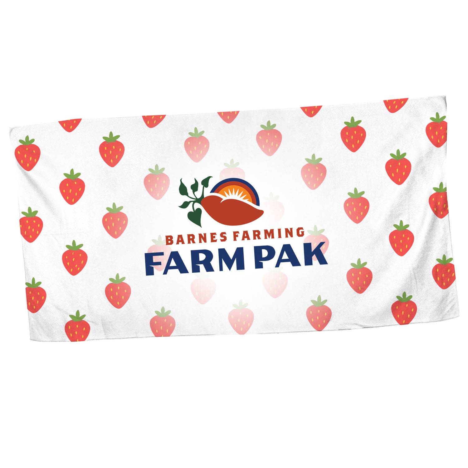 30 x 60 Full Color Fruity Towel 1