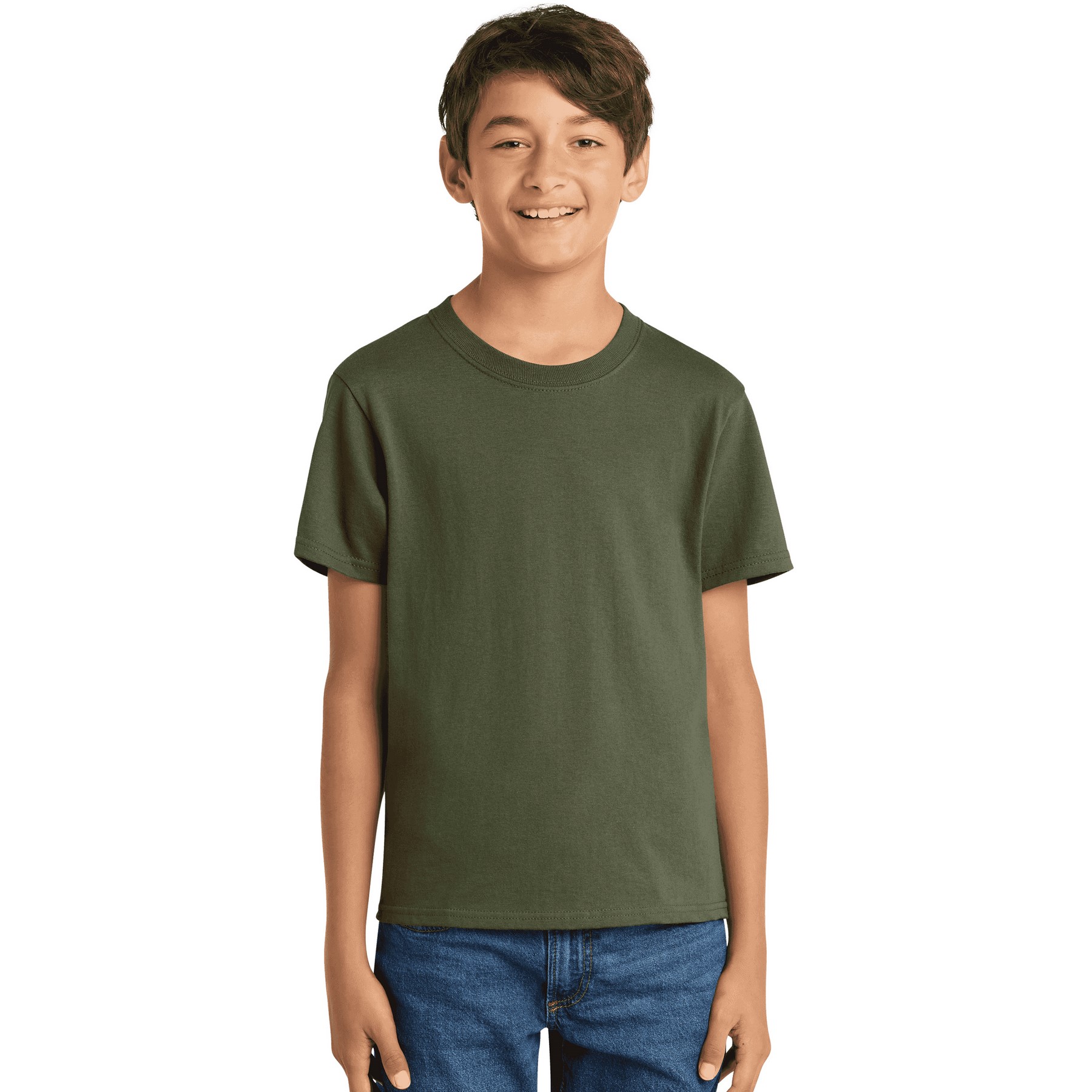 Port & Co® Youth Core Cotton Tee 1