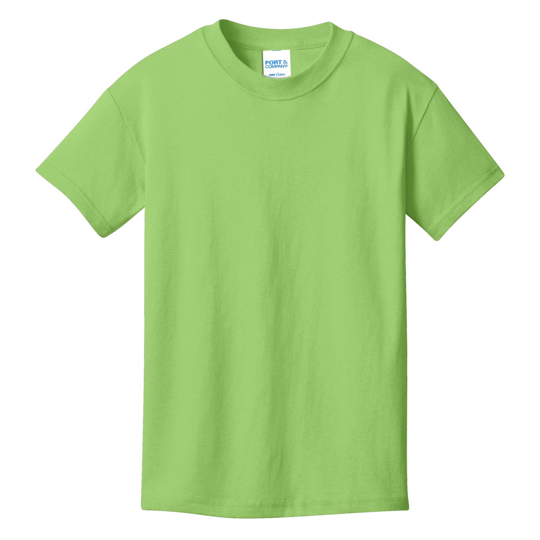 Port & Co® Youth Core Cotton Tee 1