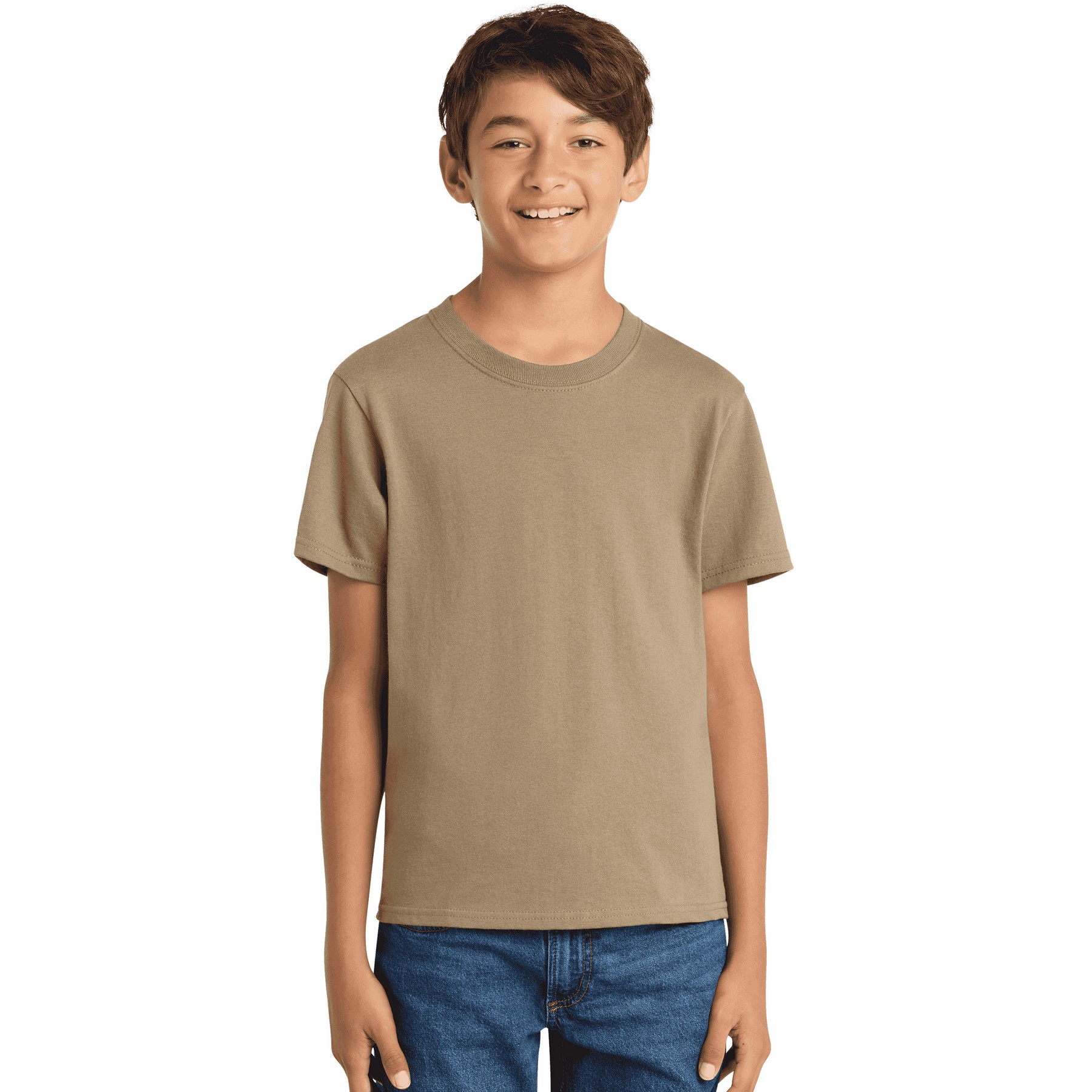 Port & Co® Youth Core Cotton Tee 1