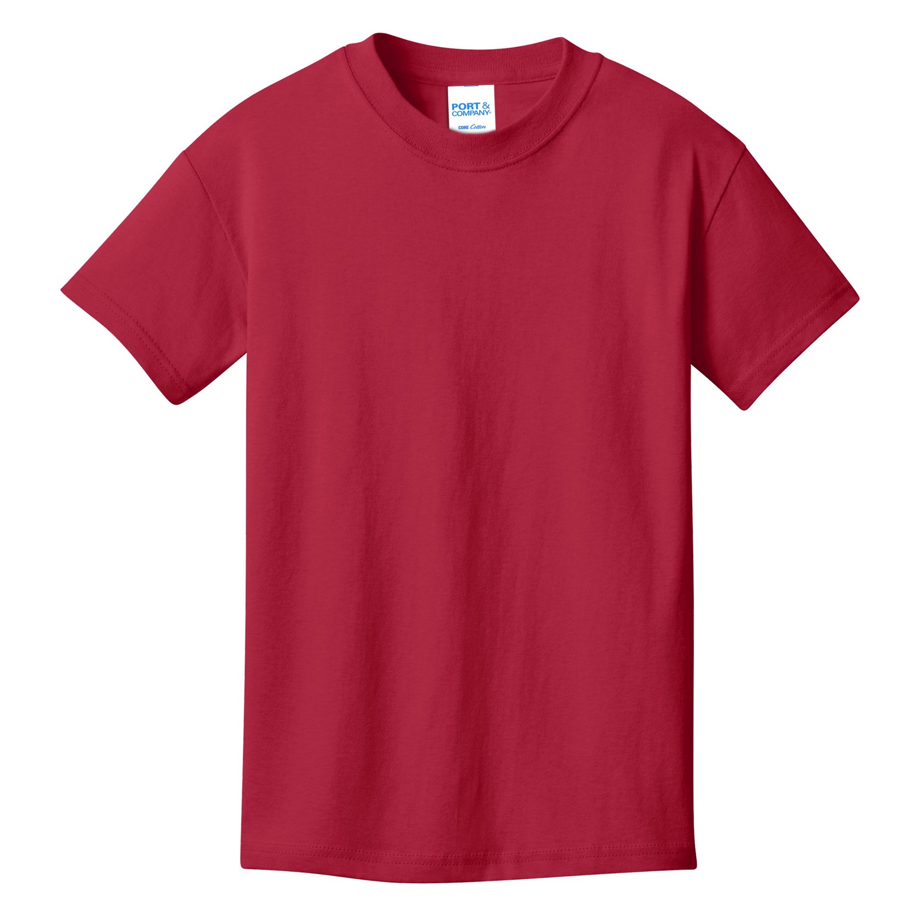 Port & Co® Youth Core Cotton Tee 1