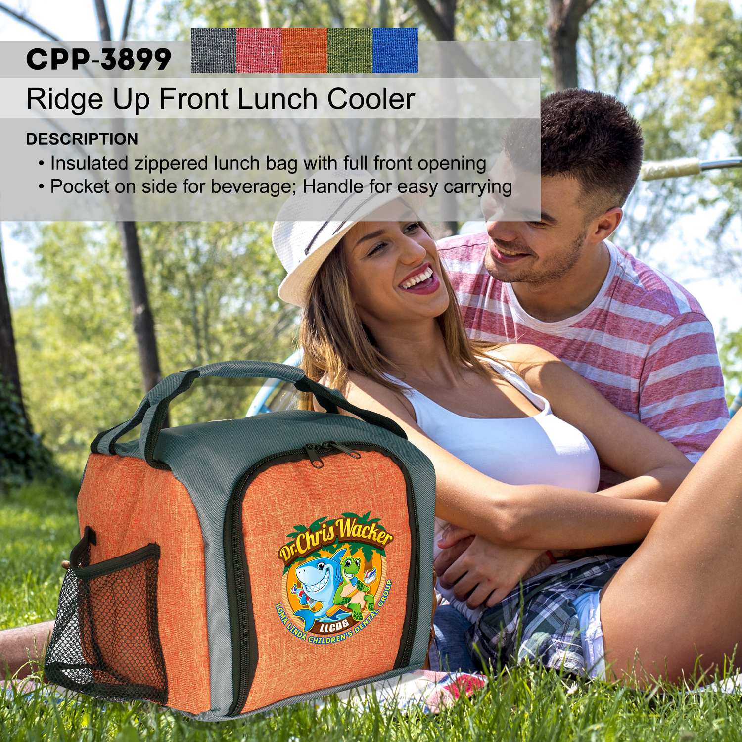 Ridge Up Front Lunch Cooler 1