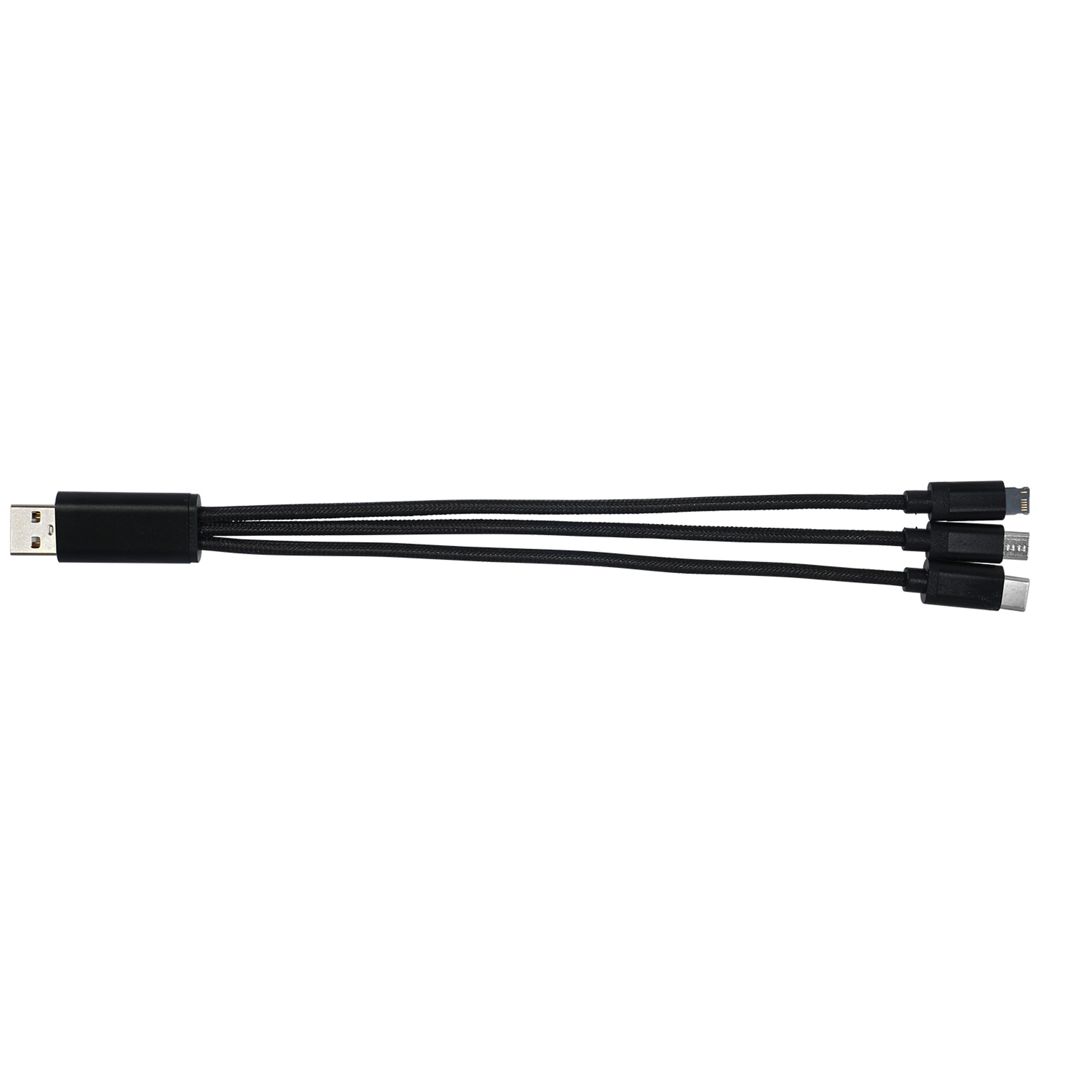 Metallic 3-In-1 Charging Cable 1