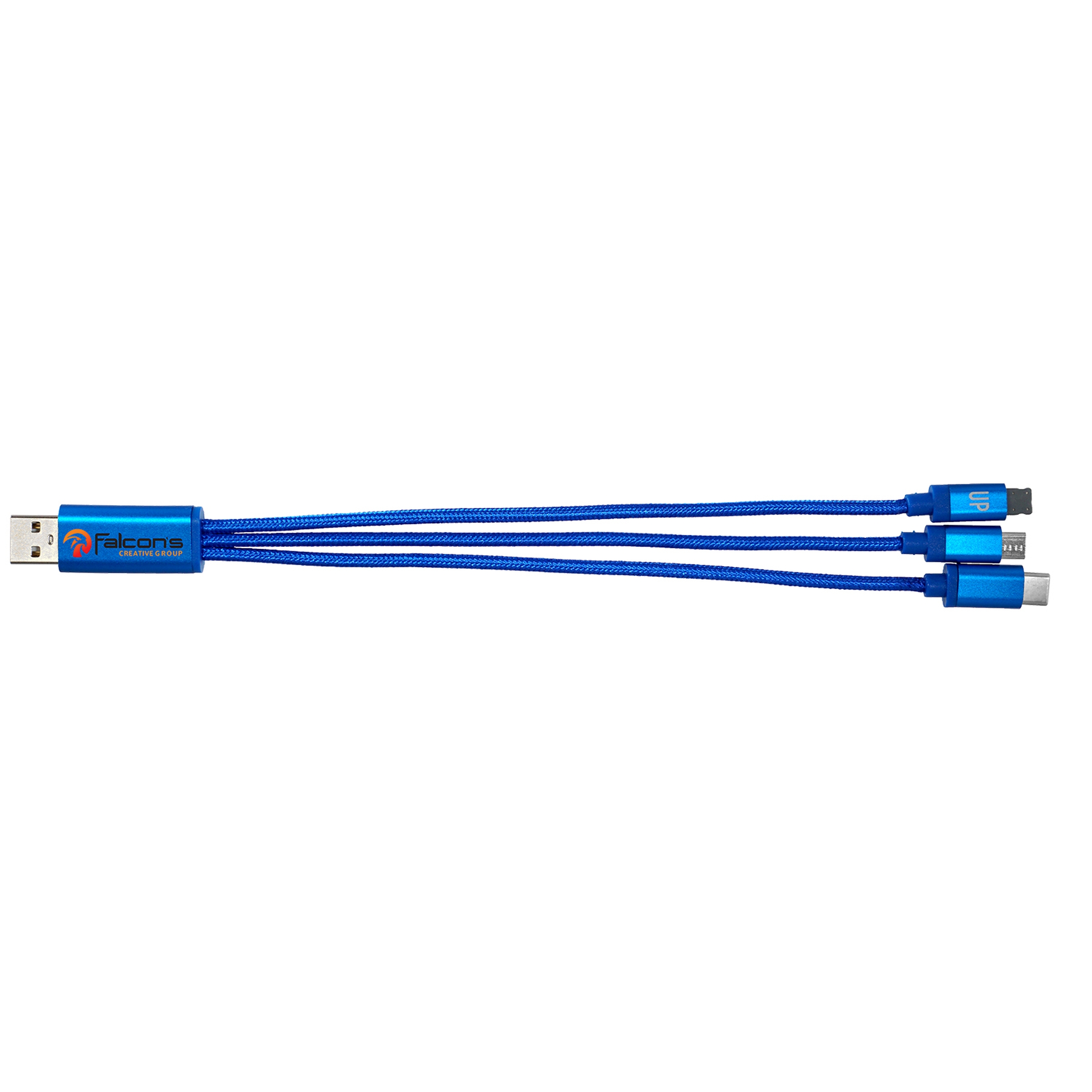 Metallic 3-In-1 Charging Cable 1
