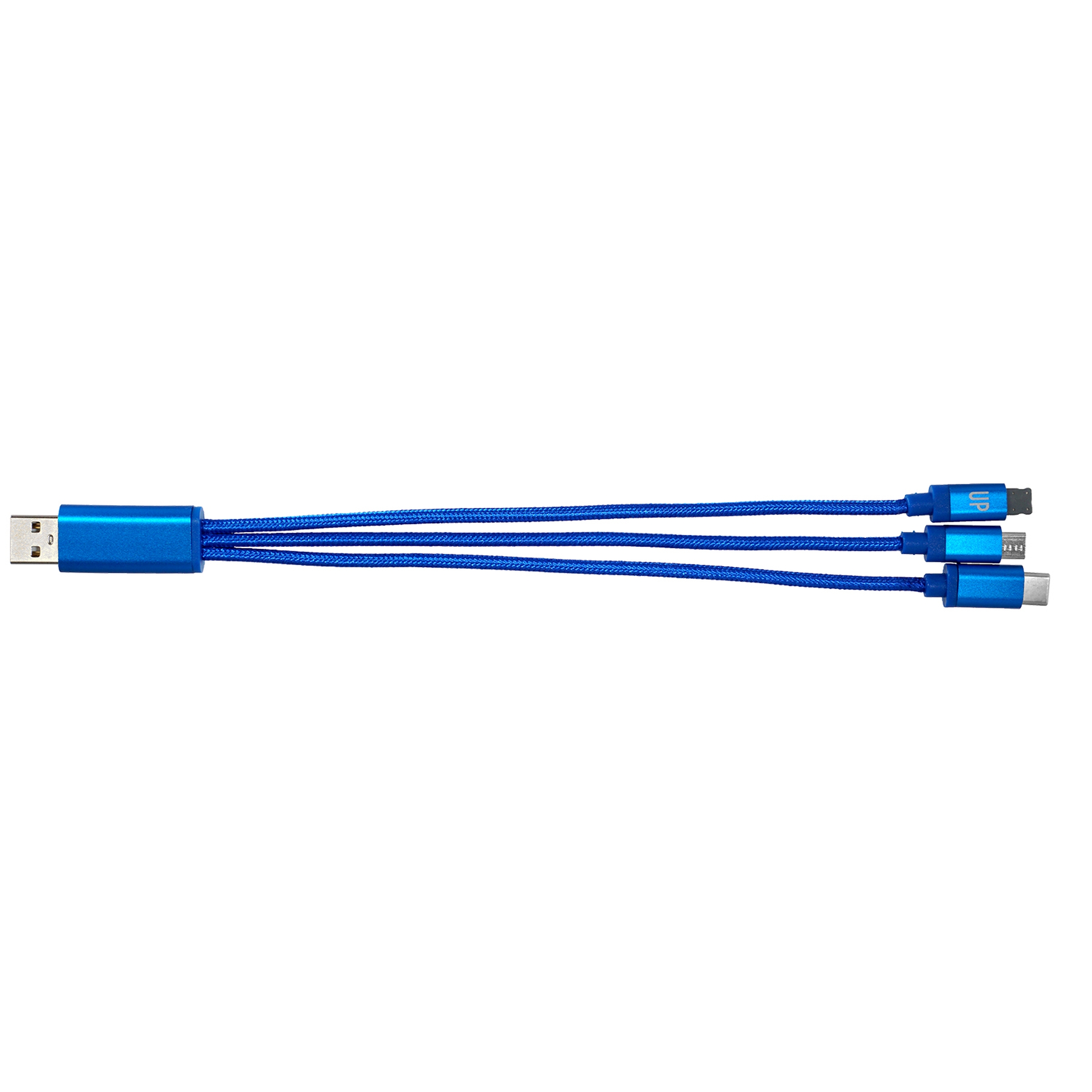 Metallic 3-In-1 Charging Cable 1