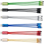 Metallic 3" 1 Charging Cable 1 Metallic 3" 1 Charging Cable 1