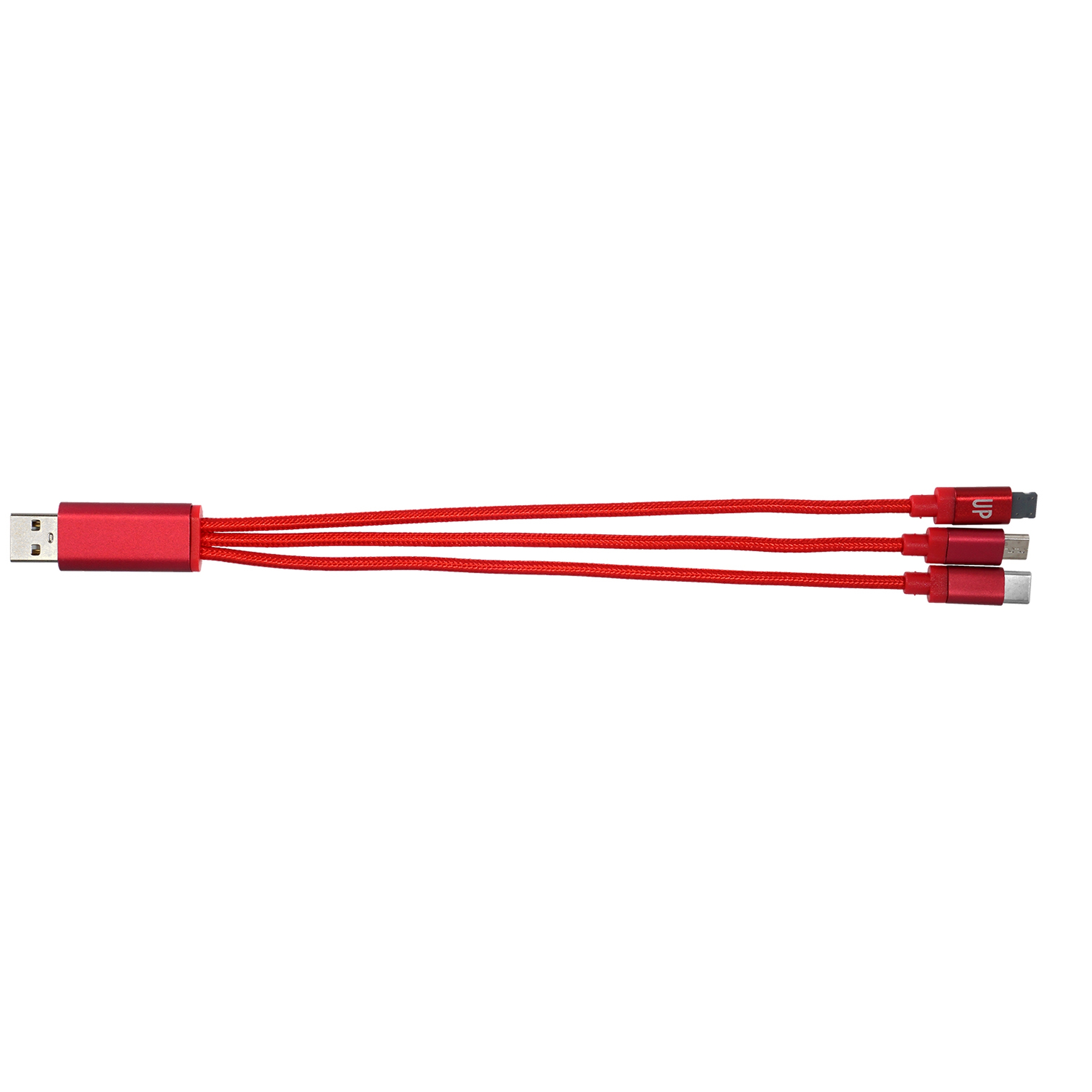 Metallic 3-In-1 Charging Cable 1