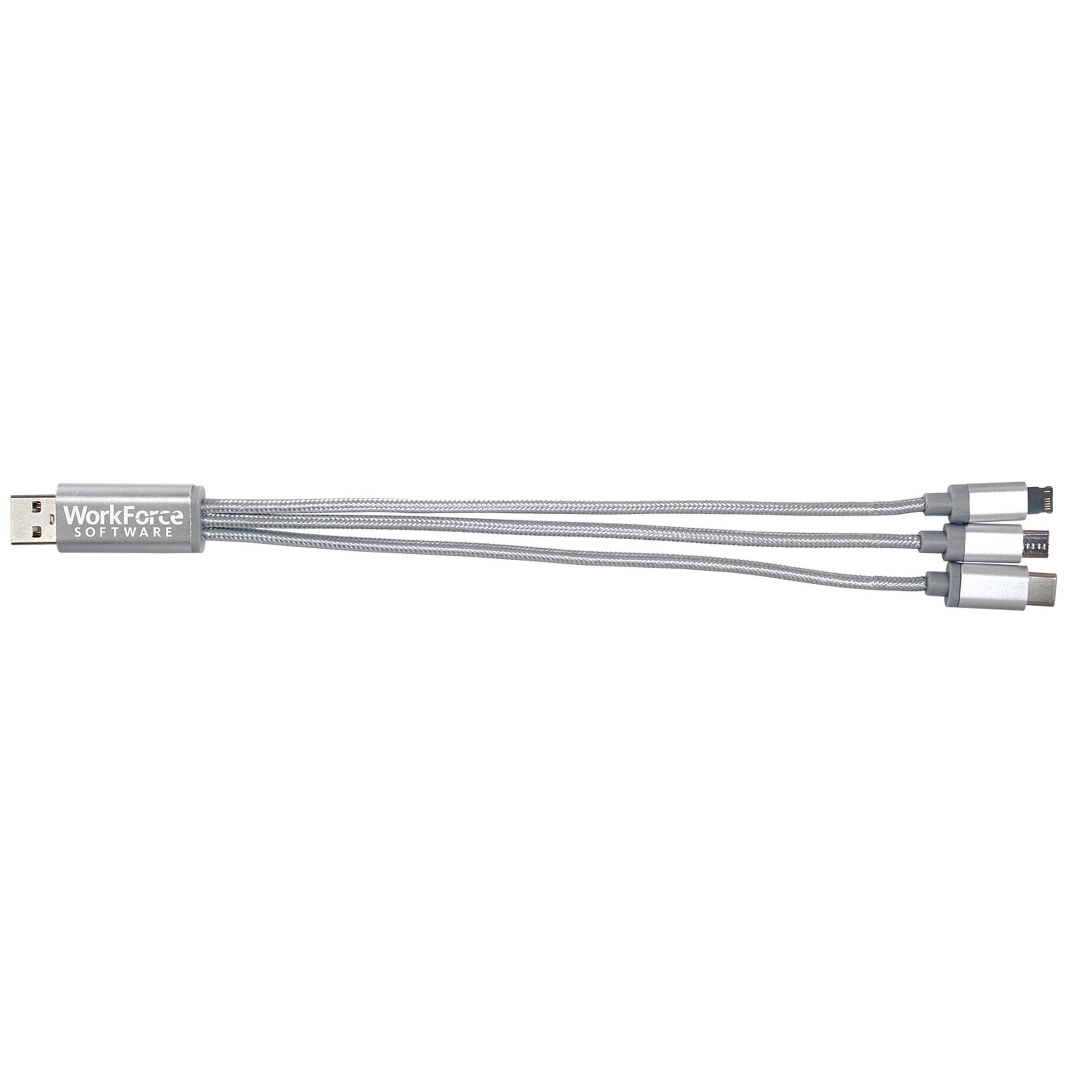 Metallic 3-In-1 Charging Cable 1