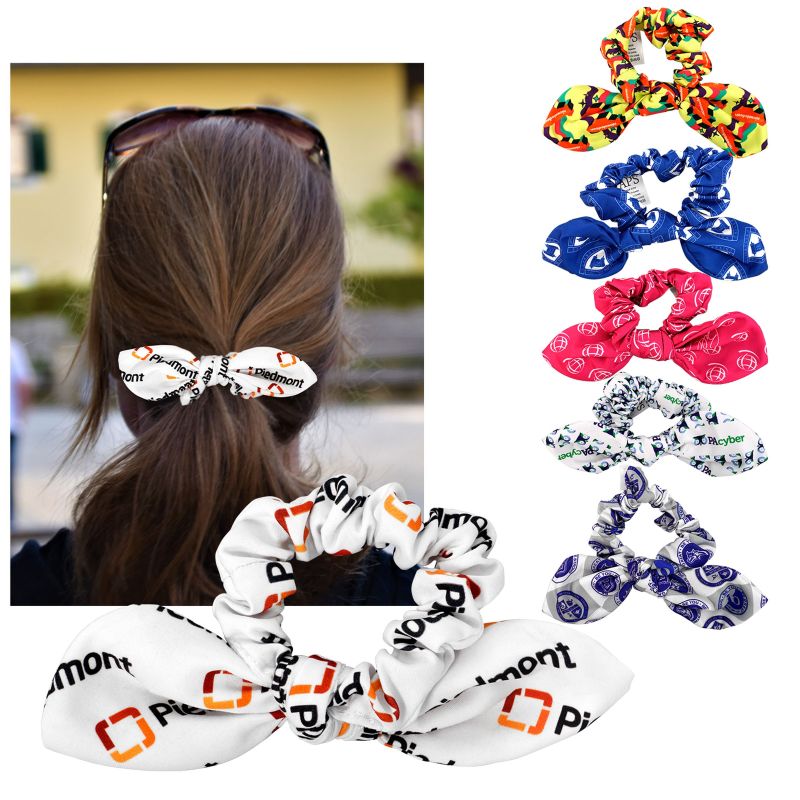 Full Color Bow Scrunchie 1 Full Color Bow Scrunchie 1