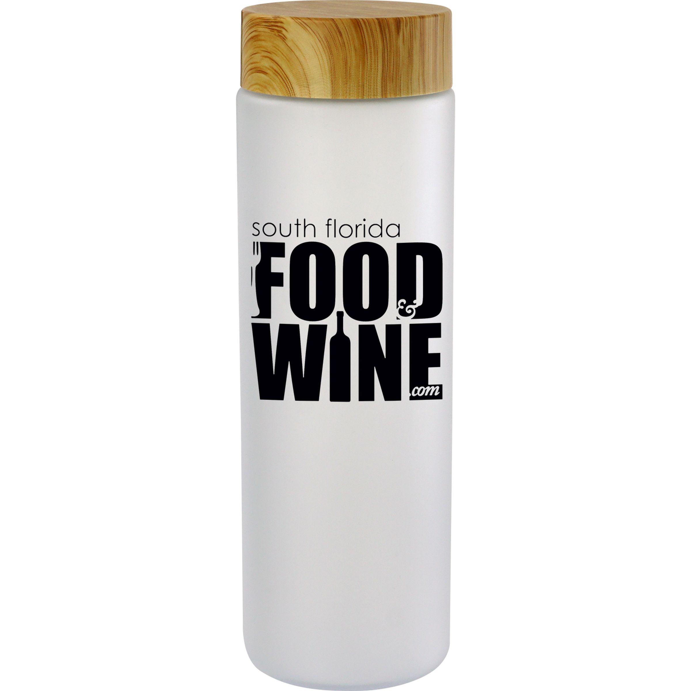 Bamboo Pattern 22 oz. Frosted Bottle 1