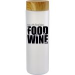 Bamboo Pattern 22 oz. Frosted Bottle - Clear Bamboo Pattern 22 oz. Frosted Bottle - Clear