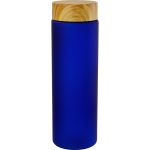 Bamboo Pattern 22 oz. Frosted Bottle - Blue Bamboo Pattern 22 oz. Frosted Bottle - Blue