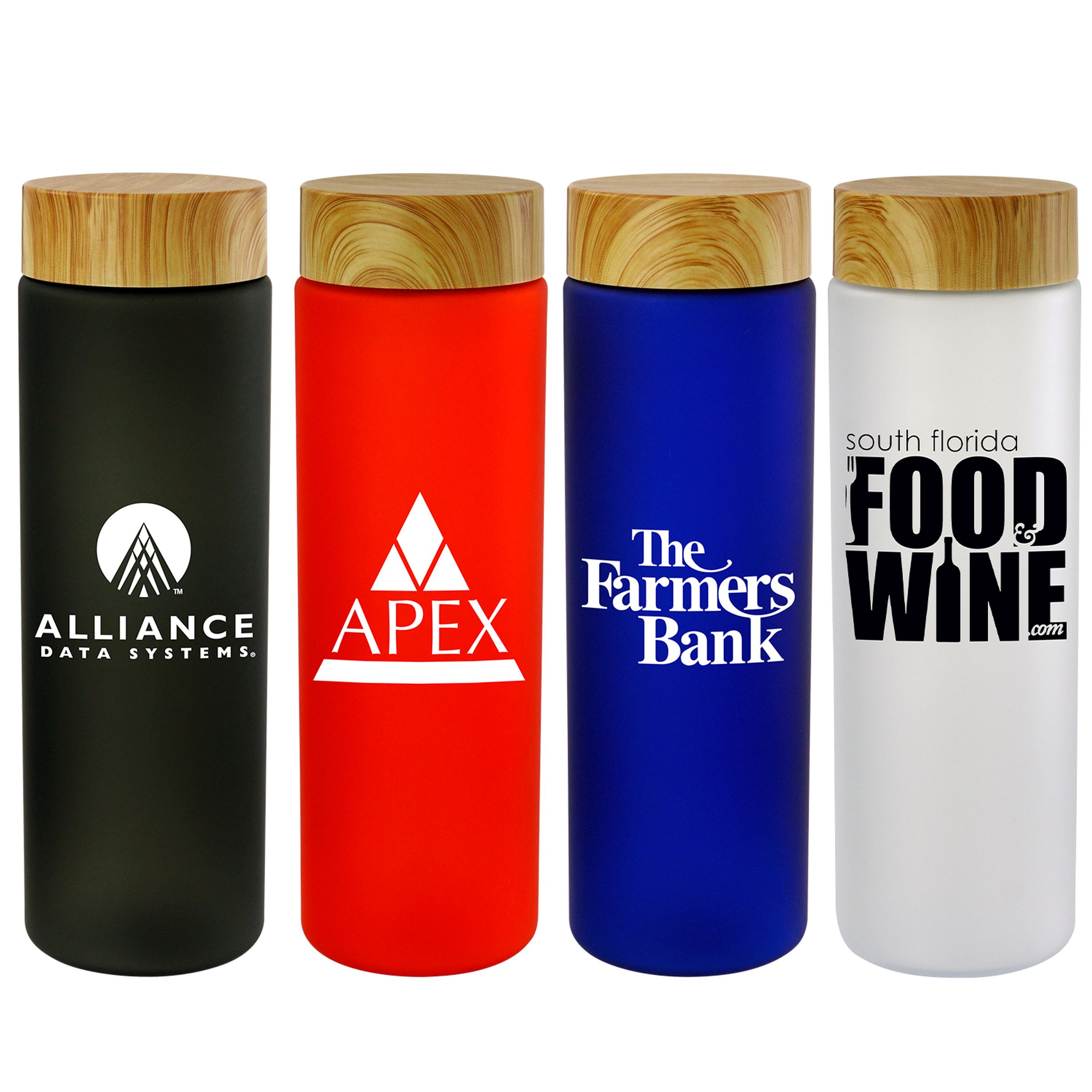 Bamboo Pattern 22 oz. Frosted Bottle 1