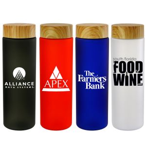 Bamboo Pattern 22 oz. Frosted Bottle 1 Bamboo Pattern 22 oz. Frosted Bottle 1