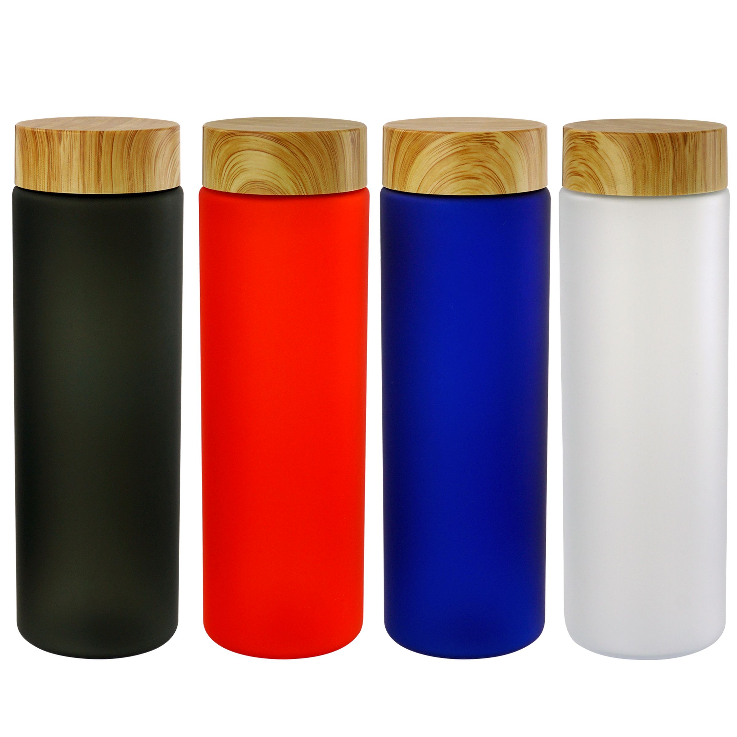 Bamboo Pattern 22 oz. Frosted Bottle 1