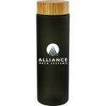 Bamboo Pattern 22 oz. Frosted Bottle - Black Bamboo Pattern 22 oz. Frosted Bottle - Black