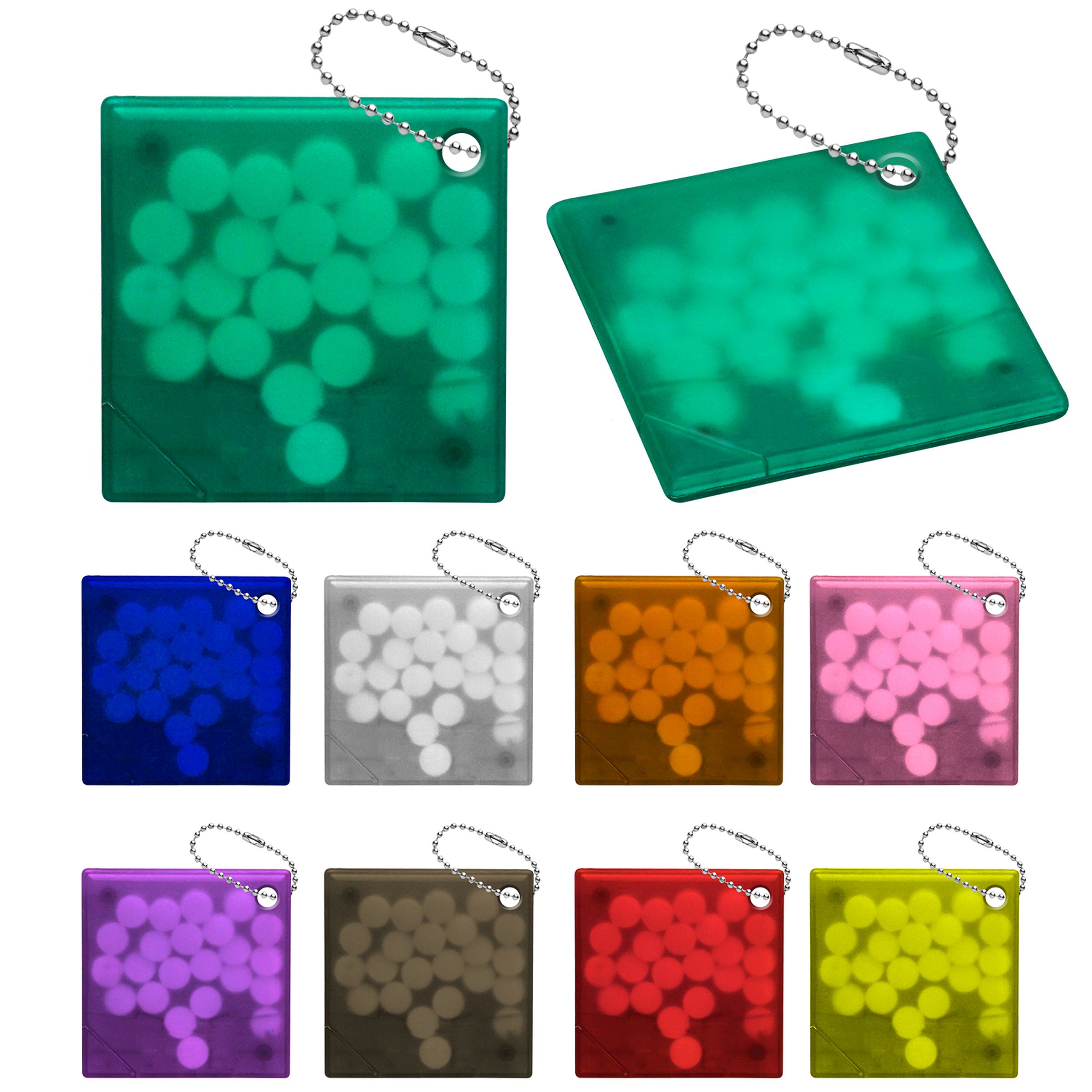 Square Mint Keyring 1