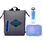 To Go Oval Lunch & Drink Cooler - Blue To Go Oval Lunch & Drink Cooler - Blue