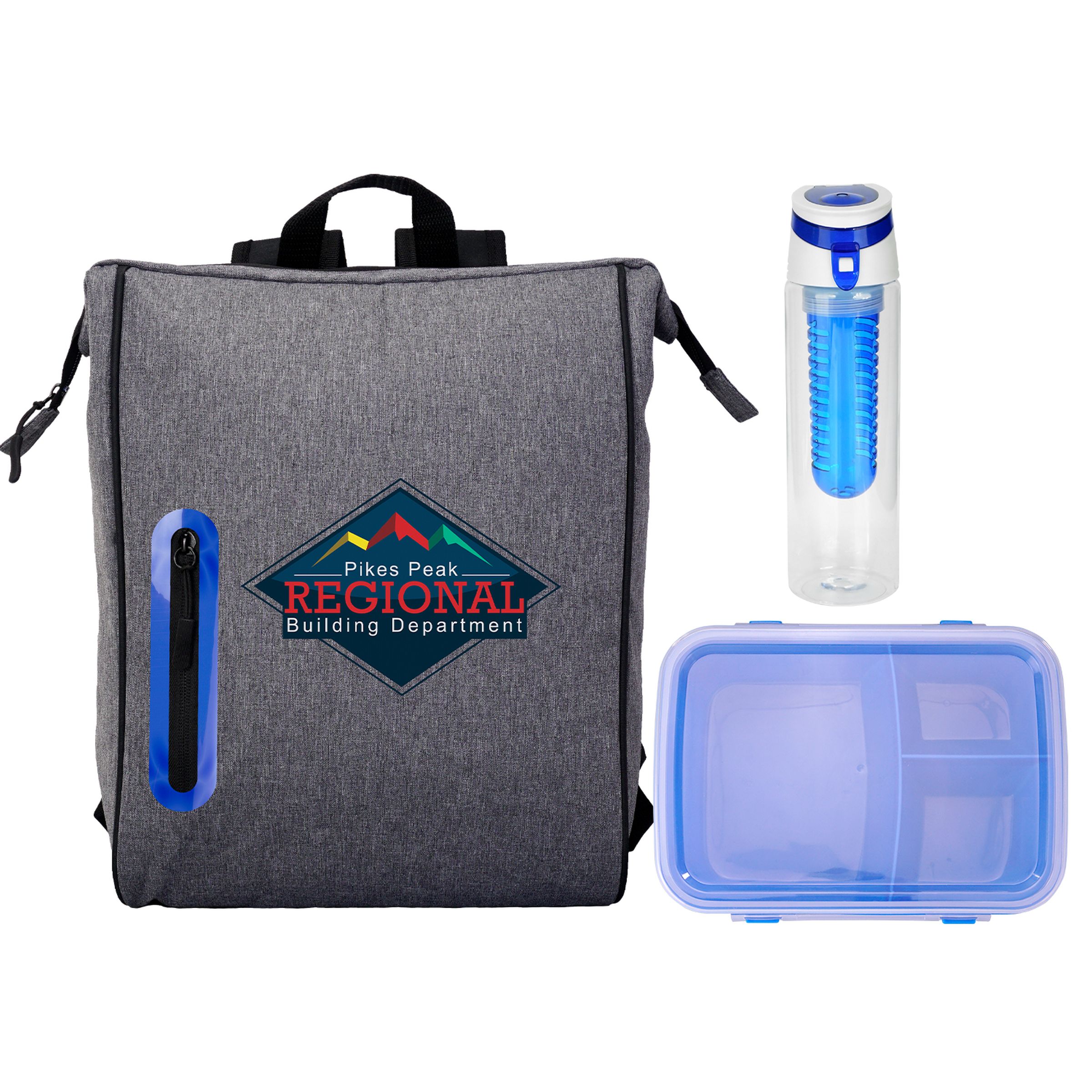 To Go Oval Lunch & Drink Cooler 1
