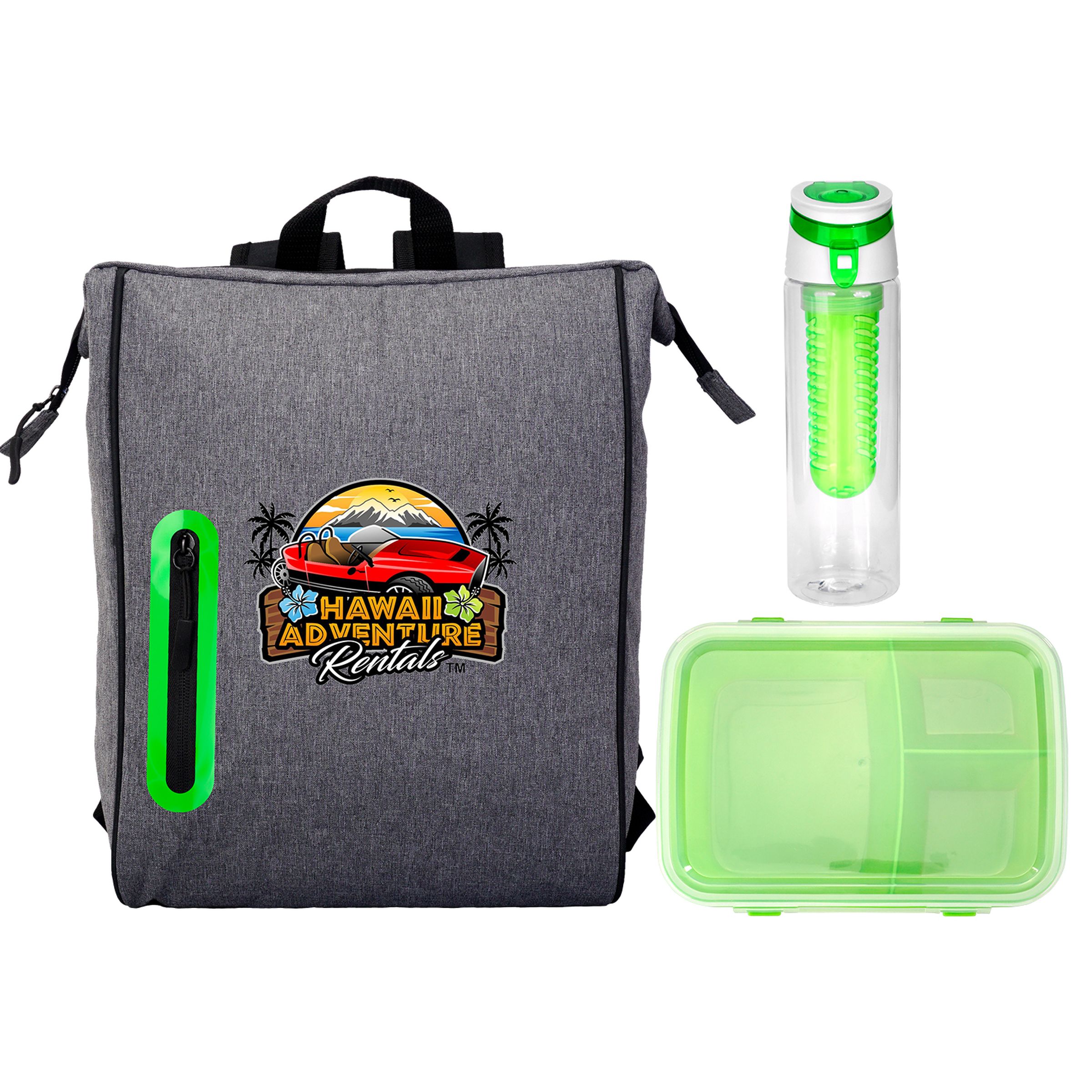 To Go Oval Lunch & Drink Cooler 1
