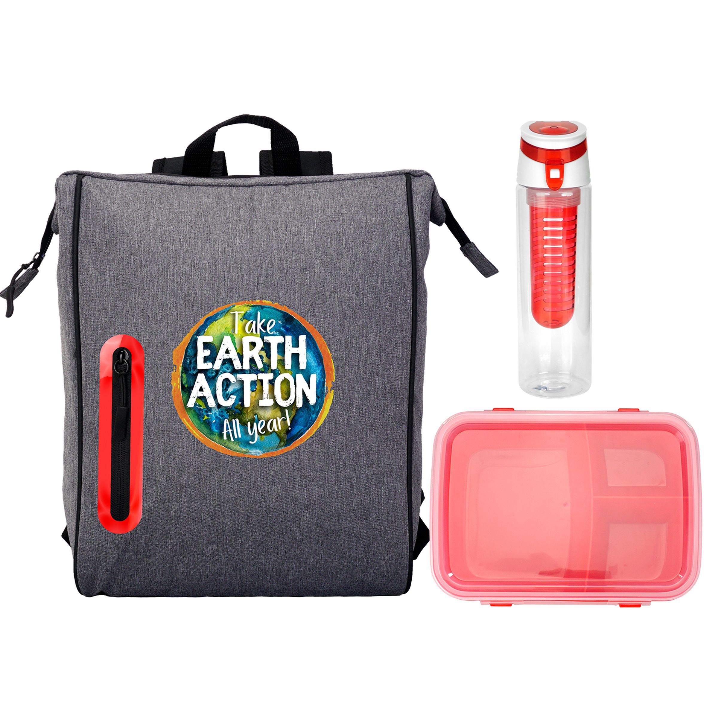 To Go Oval Lunch & Drink Cooler 1