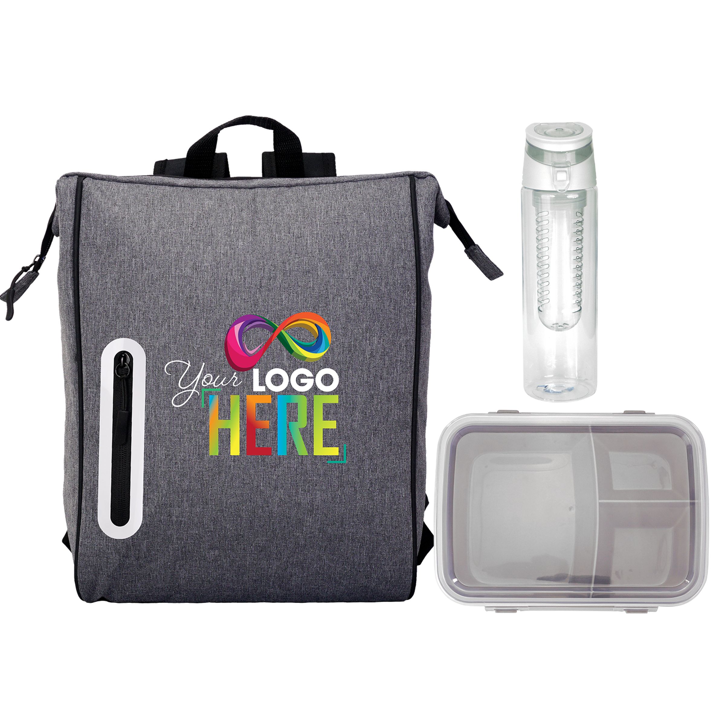 To Go Oval Lunch & Drink Cooler 1