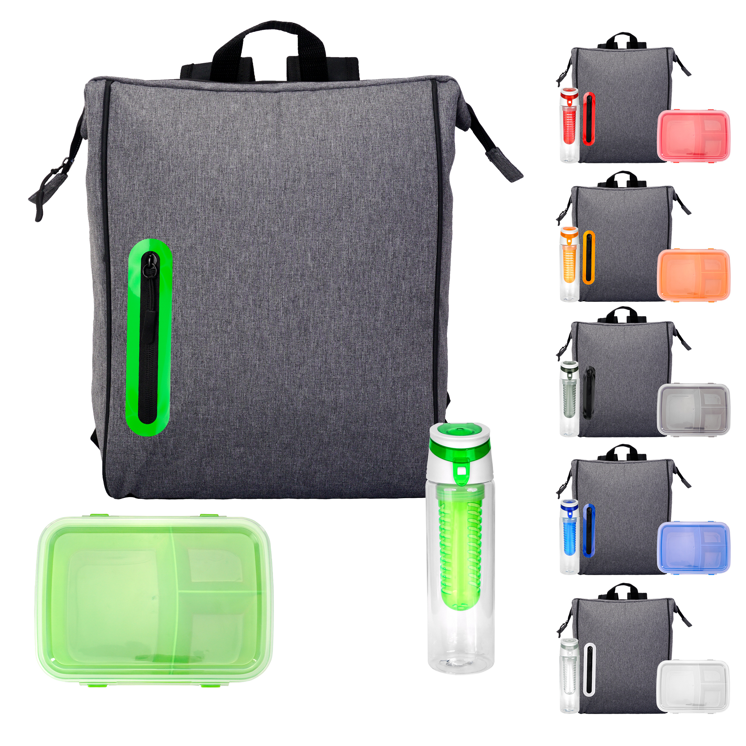 To Go Oval Lunch & Drink Cooler 1