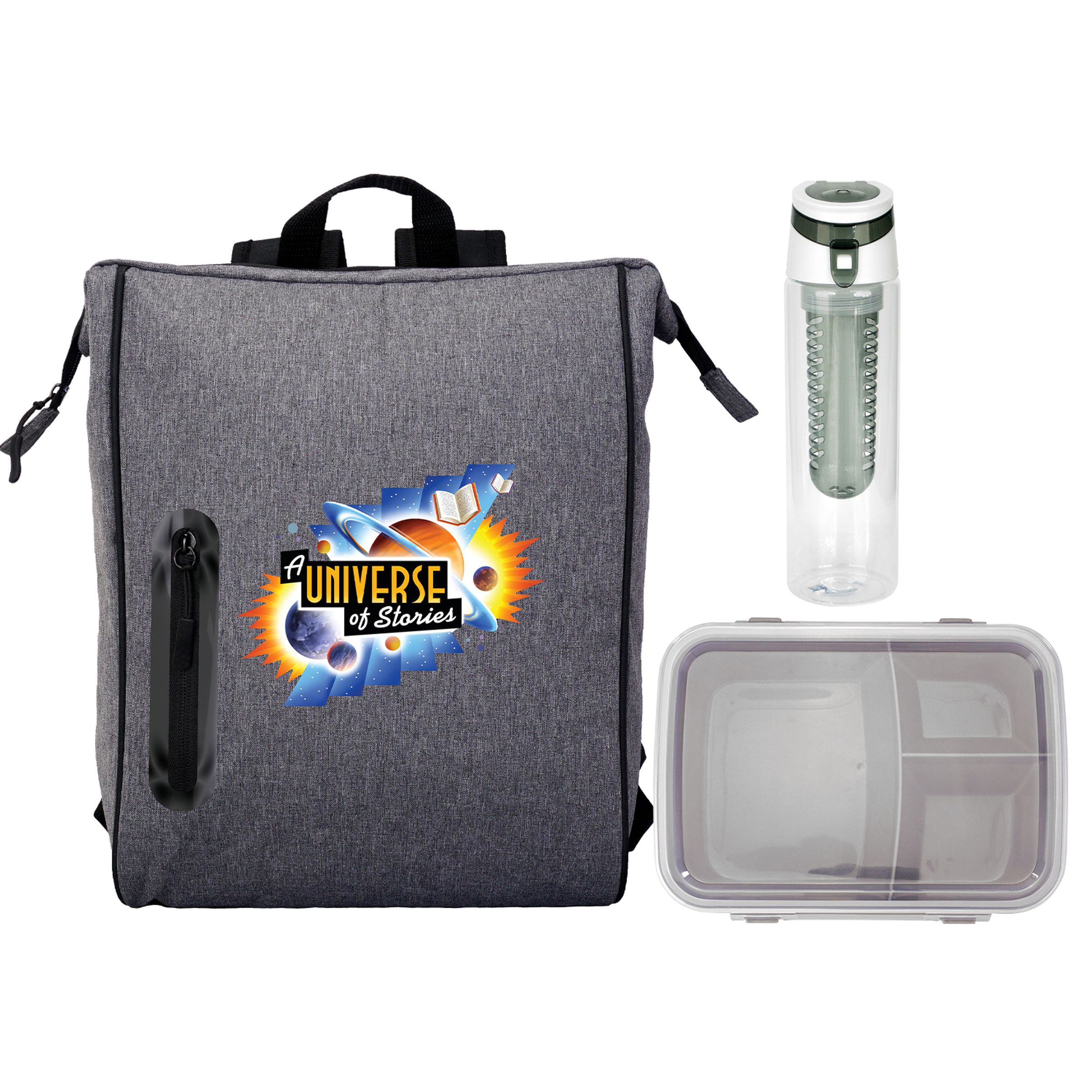 To Go Oval Lunch & Drink Cooler 1