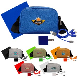 Speck Wall, Cable and Cloth Fanny Pack Set 1 Speck Wall, Cable and Cloth Fanny Pack Set 1