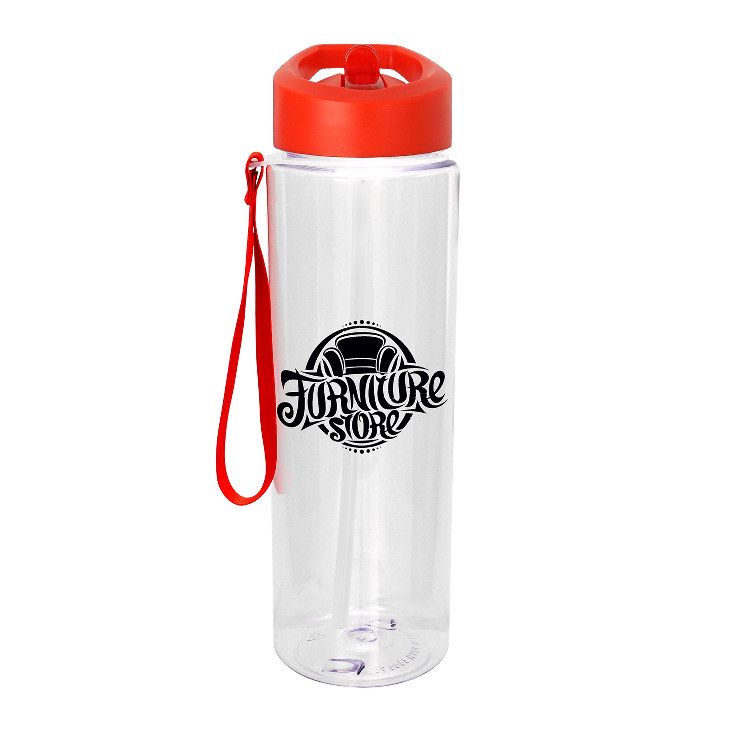 Pop Up 24 oz. Lanyard Recycled Bottle 1
