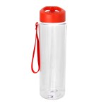 Pop Up 24 oz. Lanyard Recycled Bottle - red Pop Up 24 oz. Lanyard Recycled Bottle - red