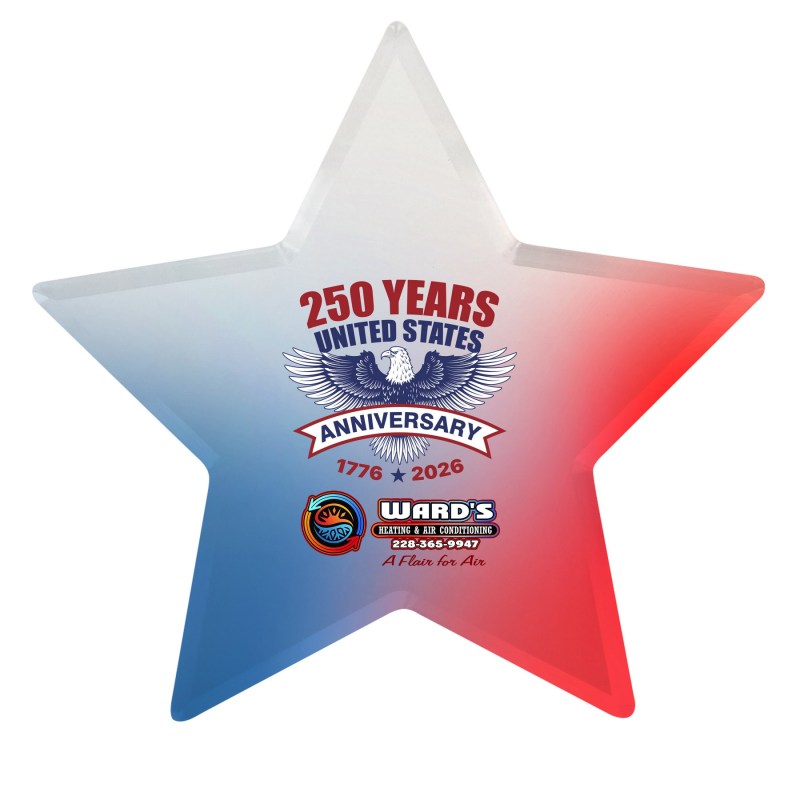 Patriotic Acrylic Star 1 Patriotic Acrylic Star 1