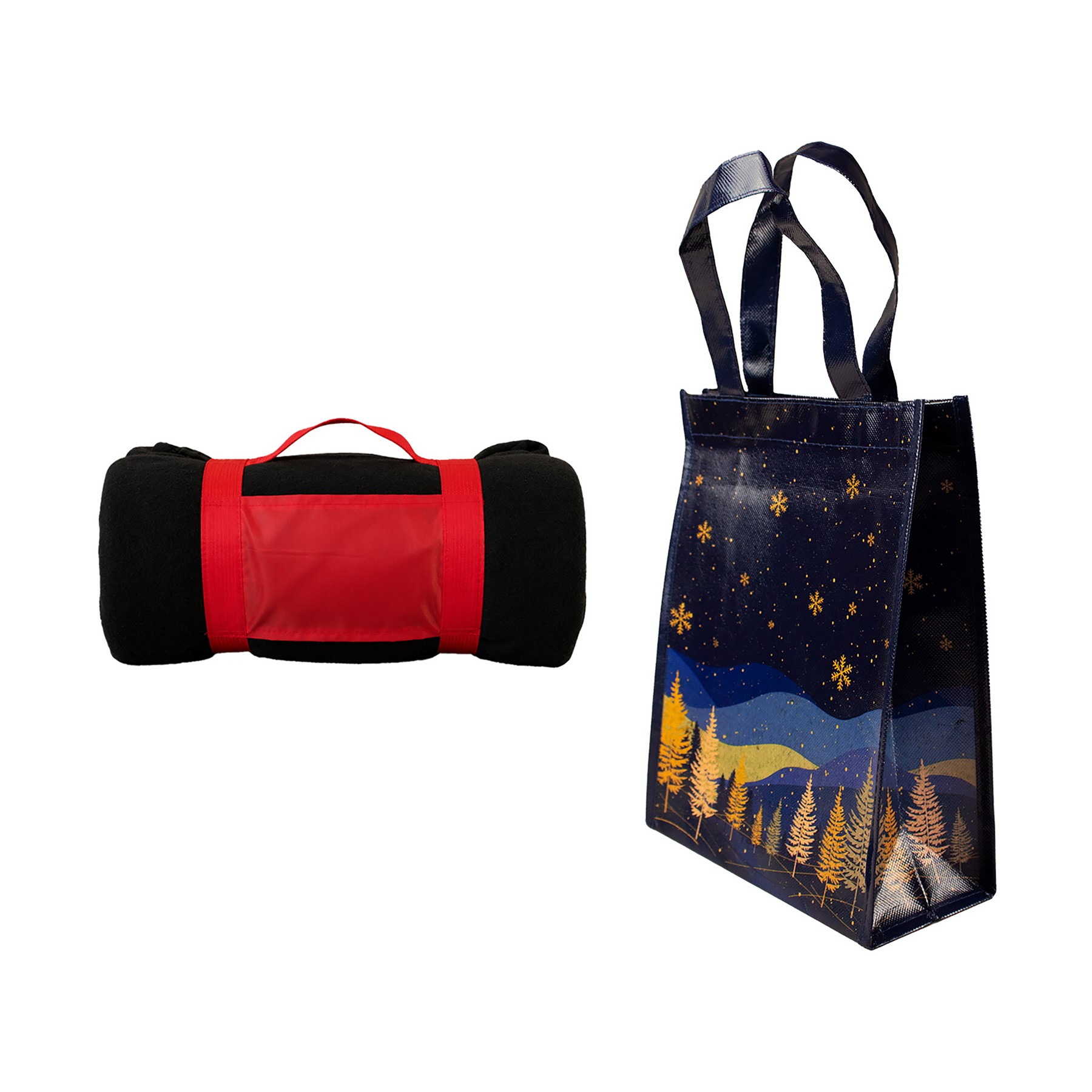 Recycled Blanket Gift Set 1