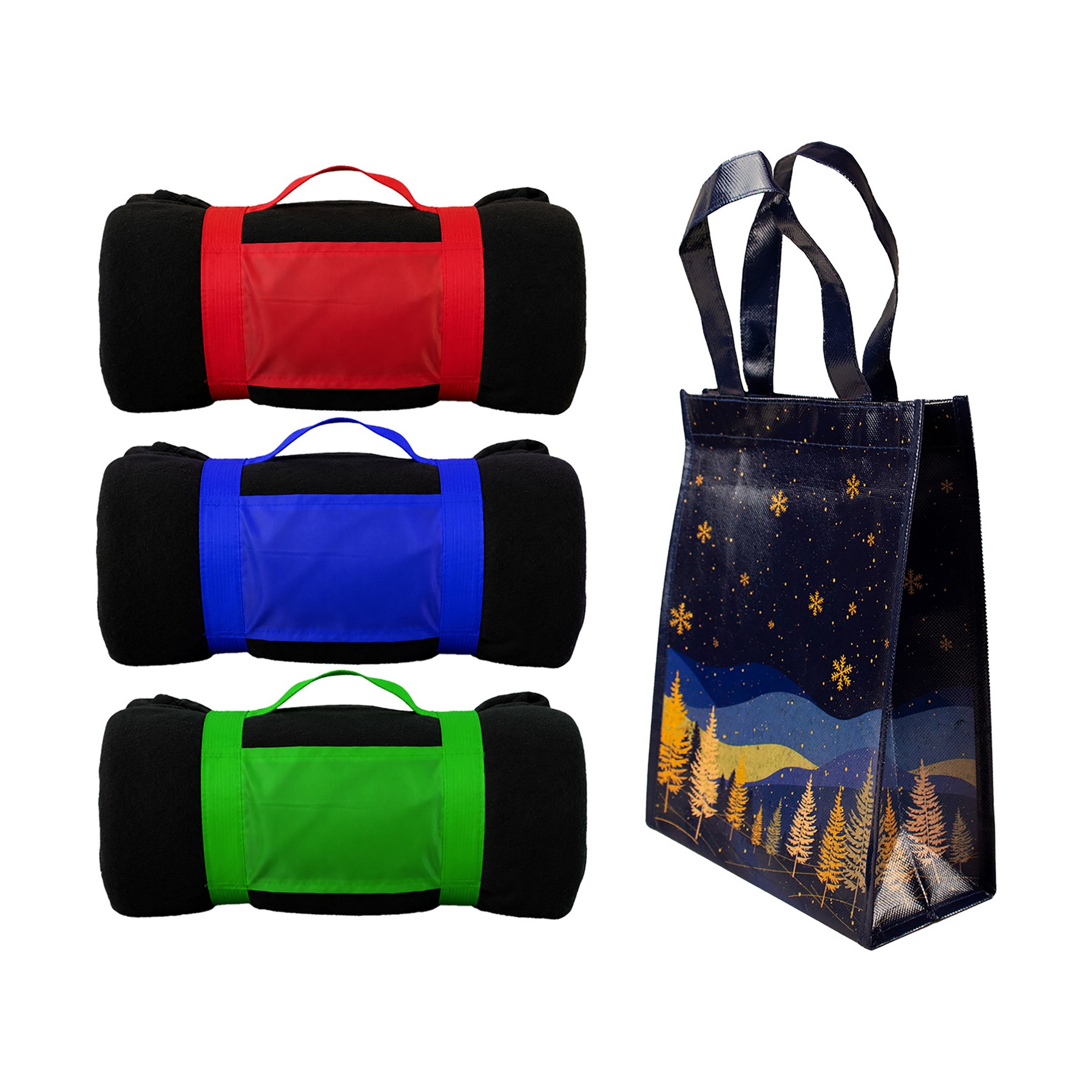 Recycled Blanket Gift Set 1