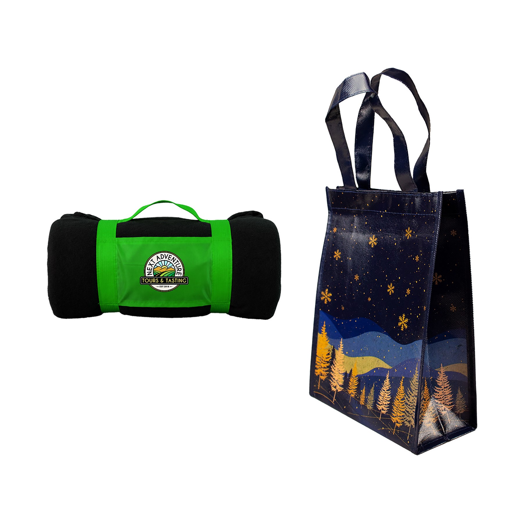 Recycled Blanket Gift Set 1