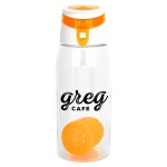 Trendy 25 oz. Recycled Bottle with Floating Infuser - orange Trendy 25 oz. Recycled Bottle with Floating Infuser - orange
