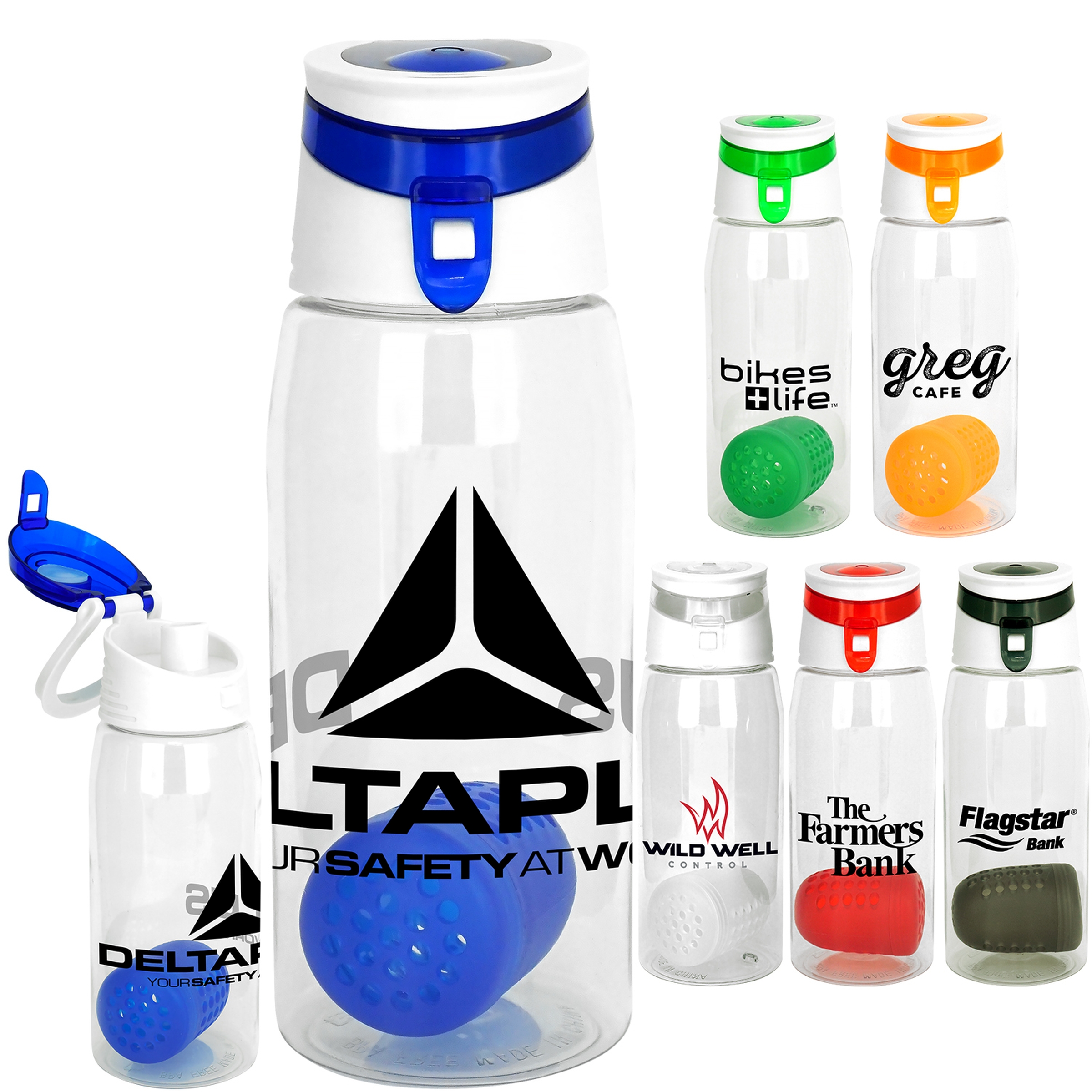 Trendy 25 oz. Recycled Bottle with Floating Infuser 1