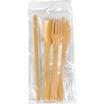 Bamboo Utensil Set - Bamboo-Blank Bamboo Utensil Set - Bamboo-Blank