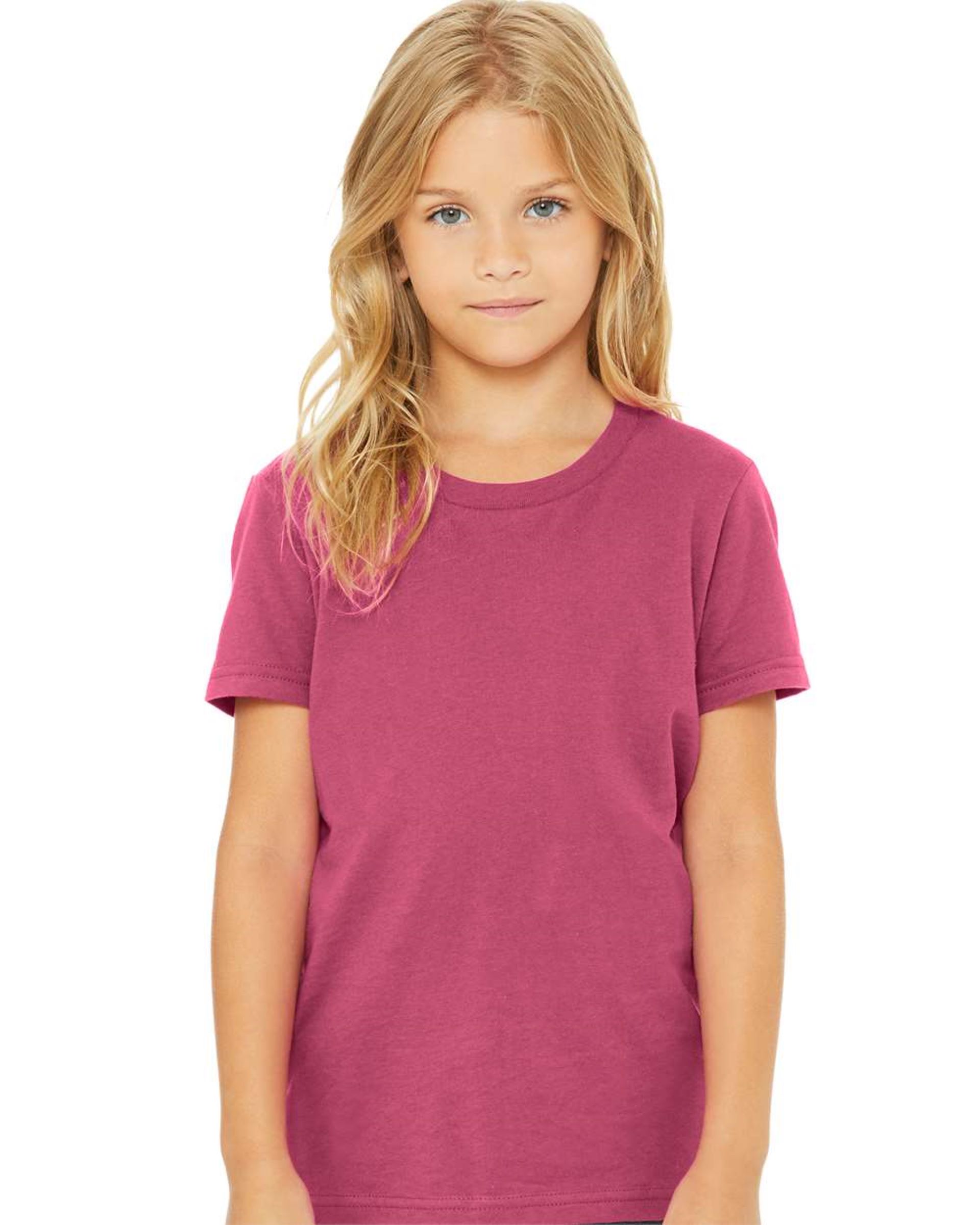Bella + Canvas Youth Jersey Short-Sleeve T-Shirt 1