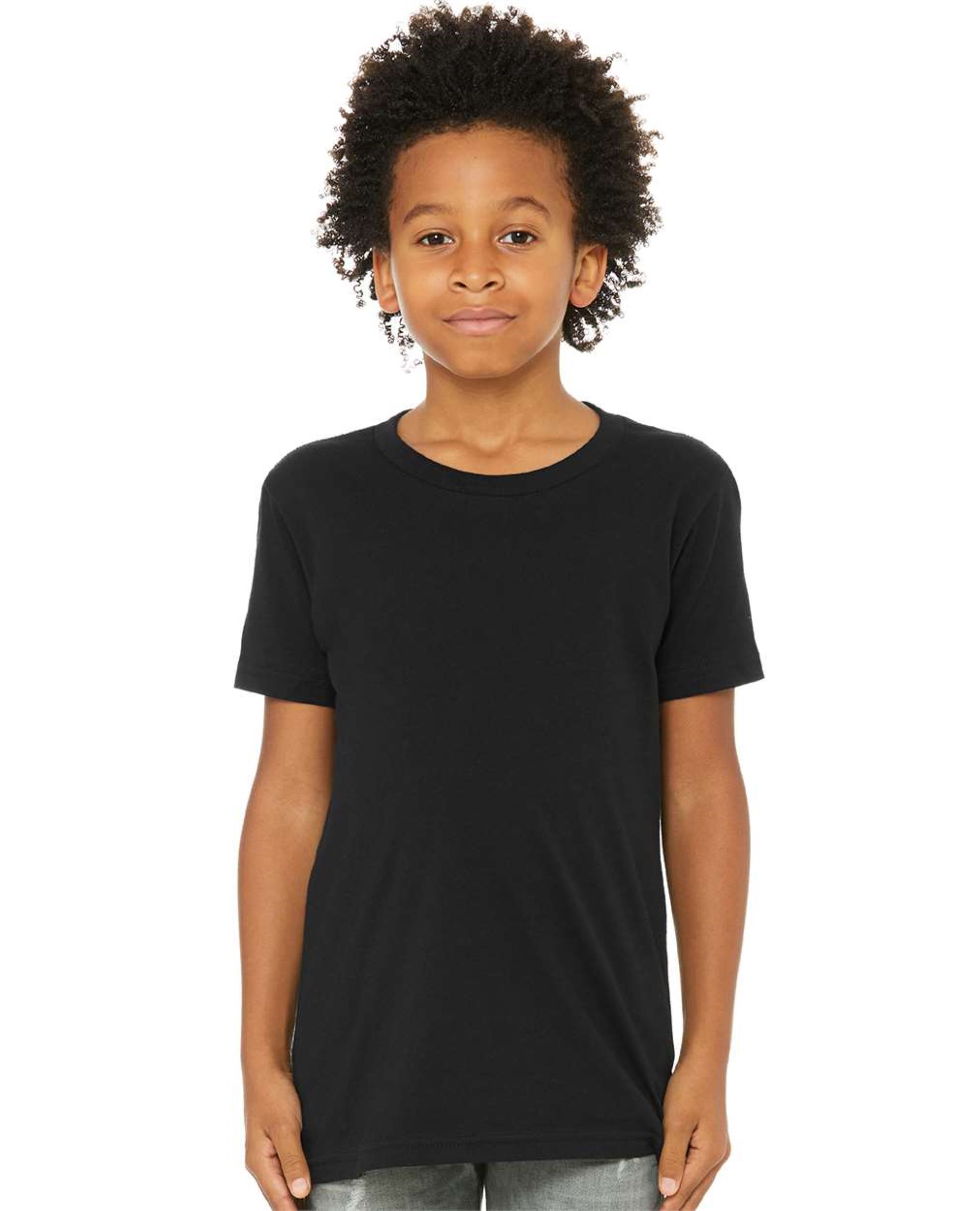 Bella + Canvas Youth Jersey Short-Sleeve T-Shirt 1