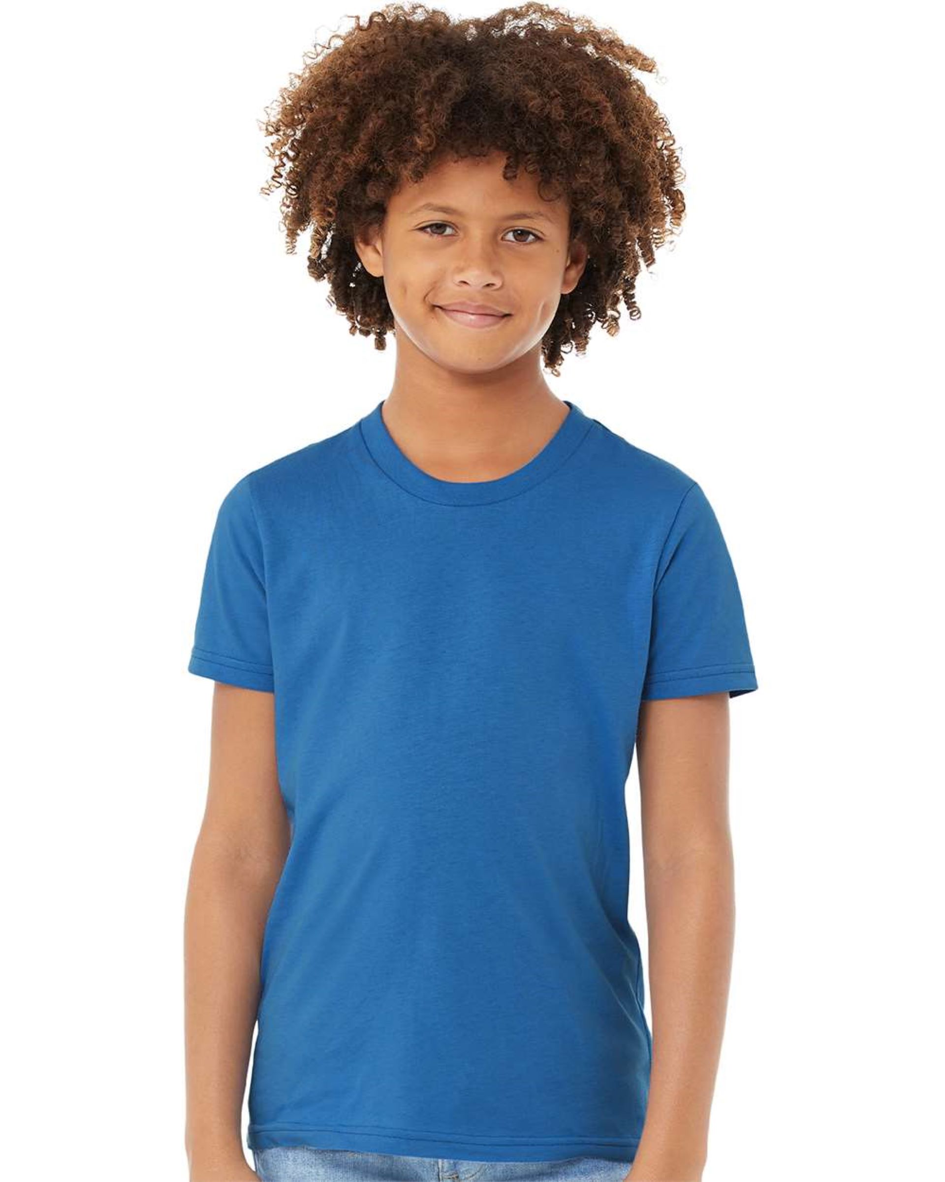 Bella + Canvas Youth Jersey Short-Sleeve T-Shirt 1