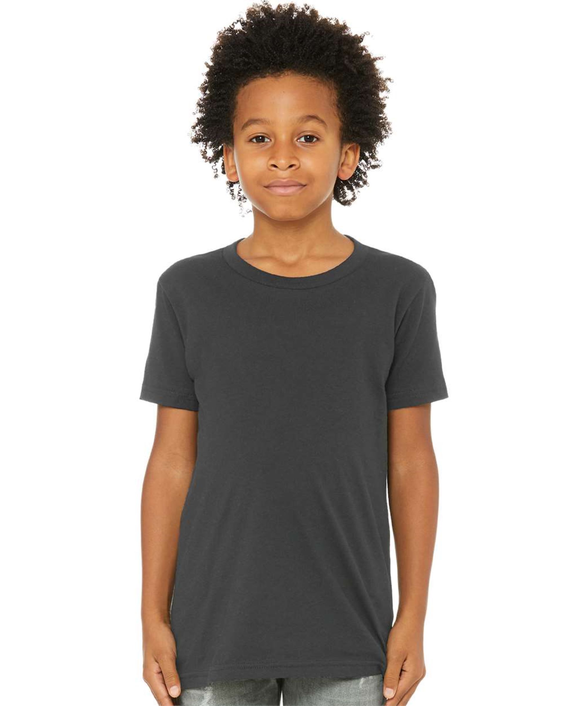 Bella + Canvas Youth Jersey Short-Sleeve T-Shirt 1