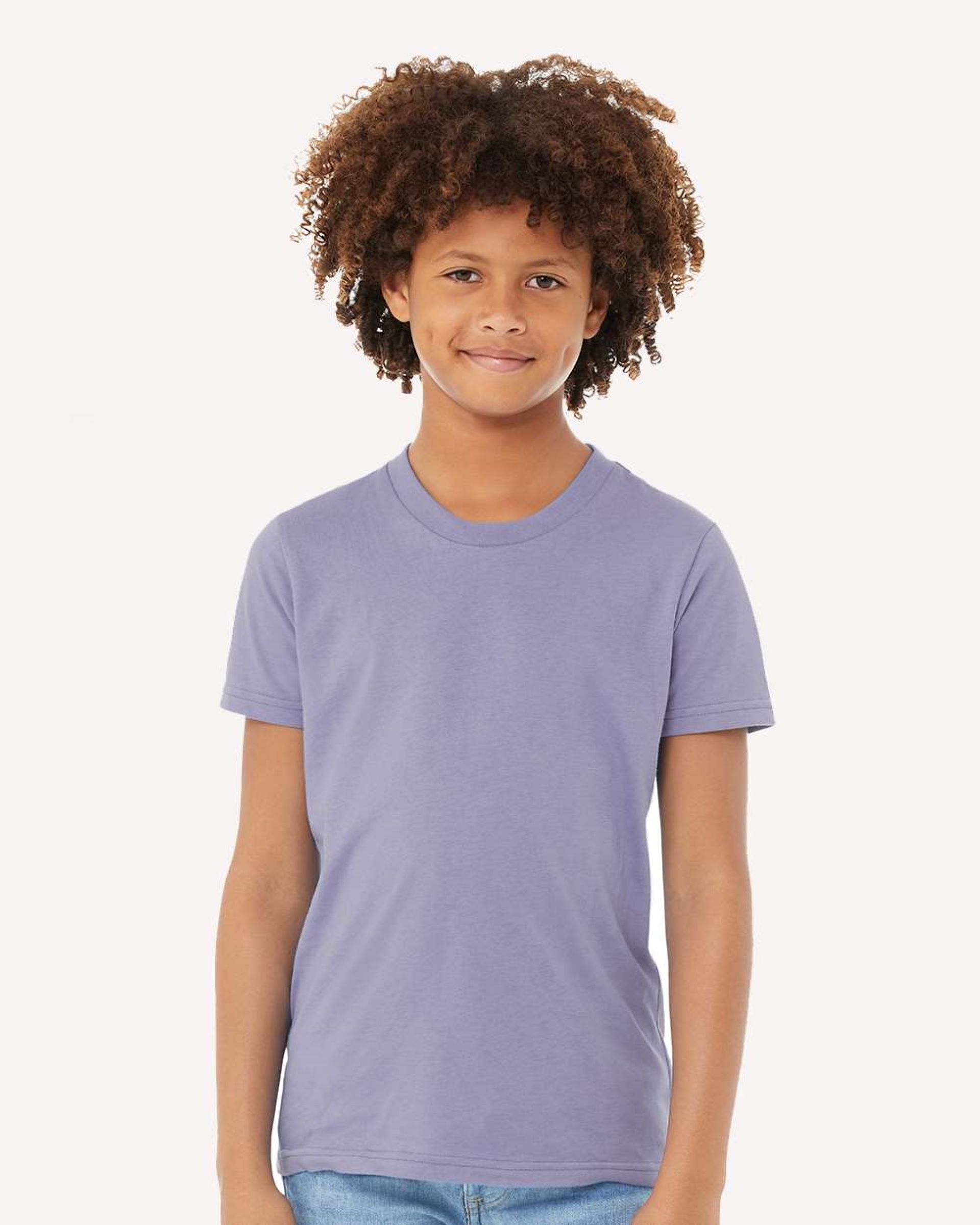 Bella + Canvas Youth Jersey Short-Sleeve T-Shirt 1