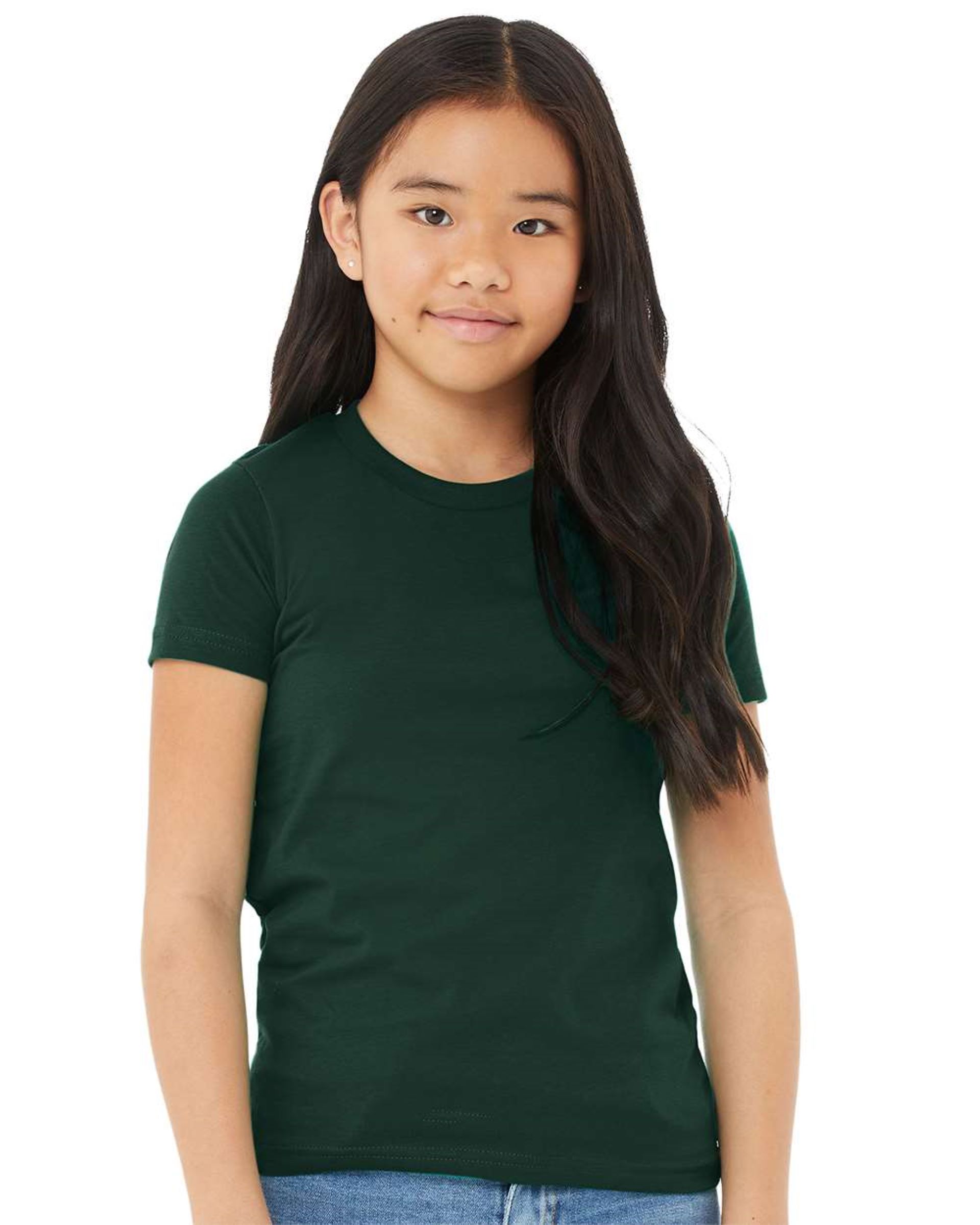 Bella + Canvas Youth Jersey Short-Sleeve T-Shirt 1