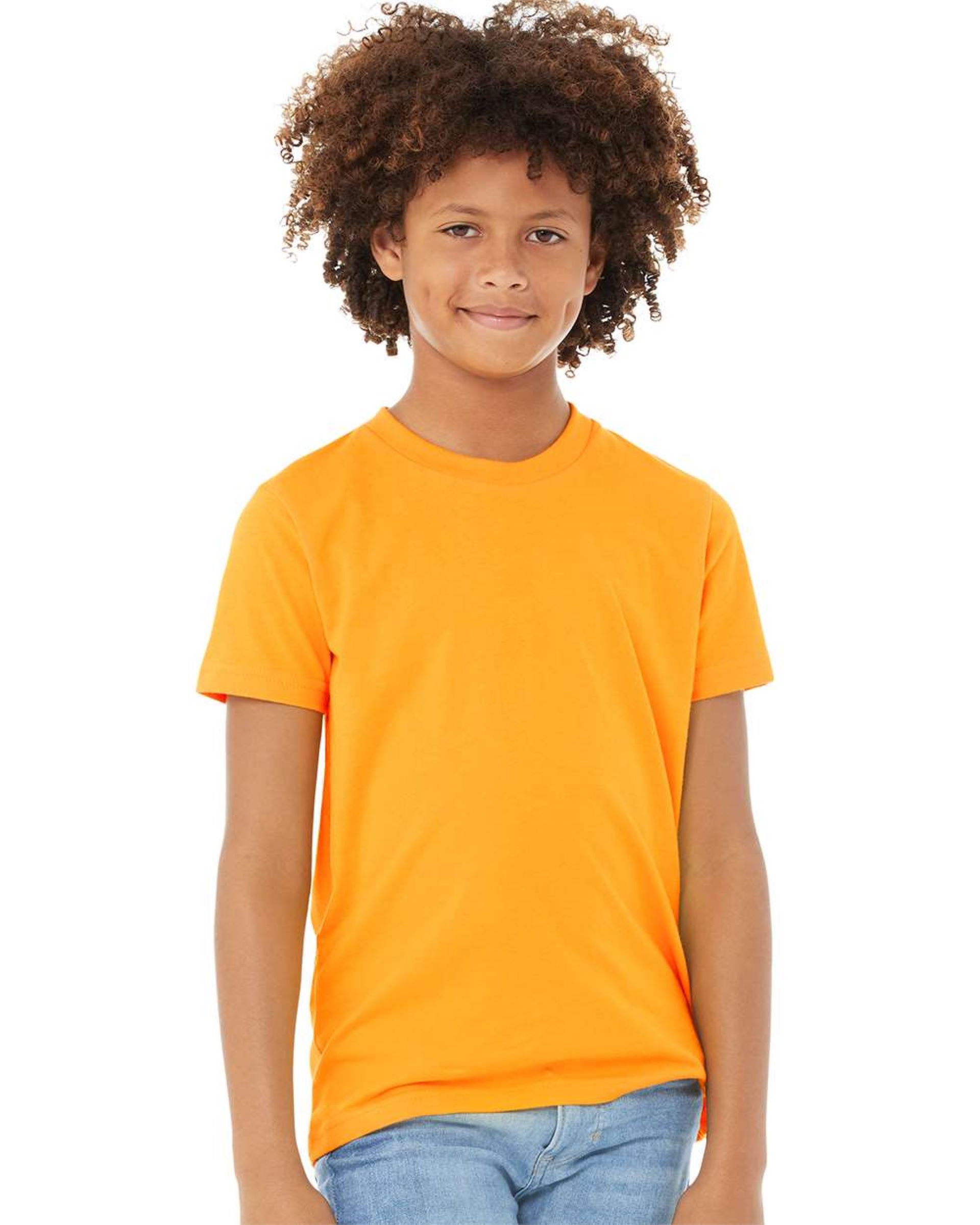 Bella + Canvas Youth Jersey Short-Sleeve T-Shirt 1