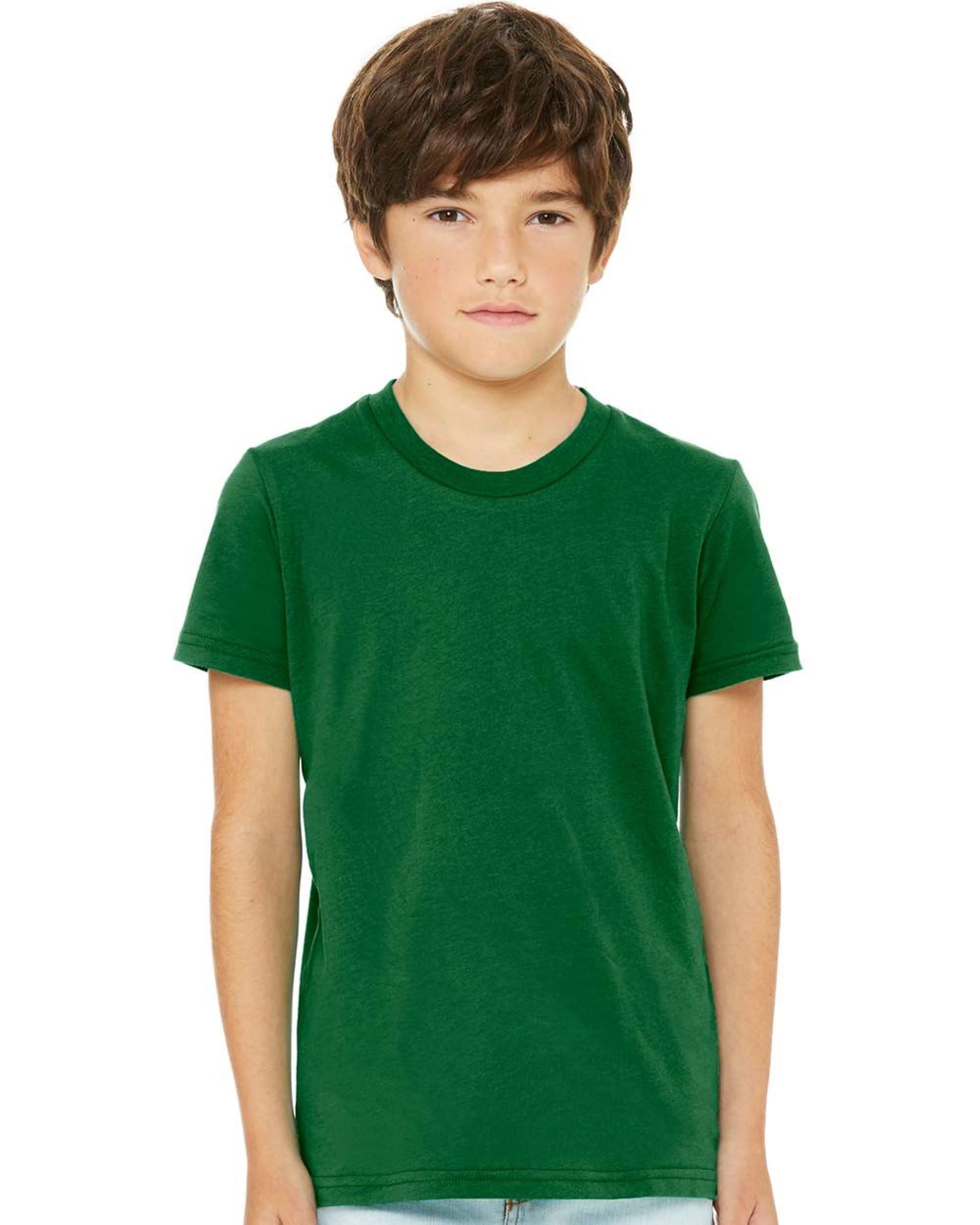 Bella + Canvas Youth Jersey Short-Sleeve T-Shirt 1