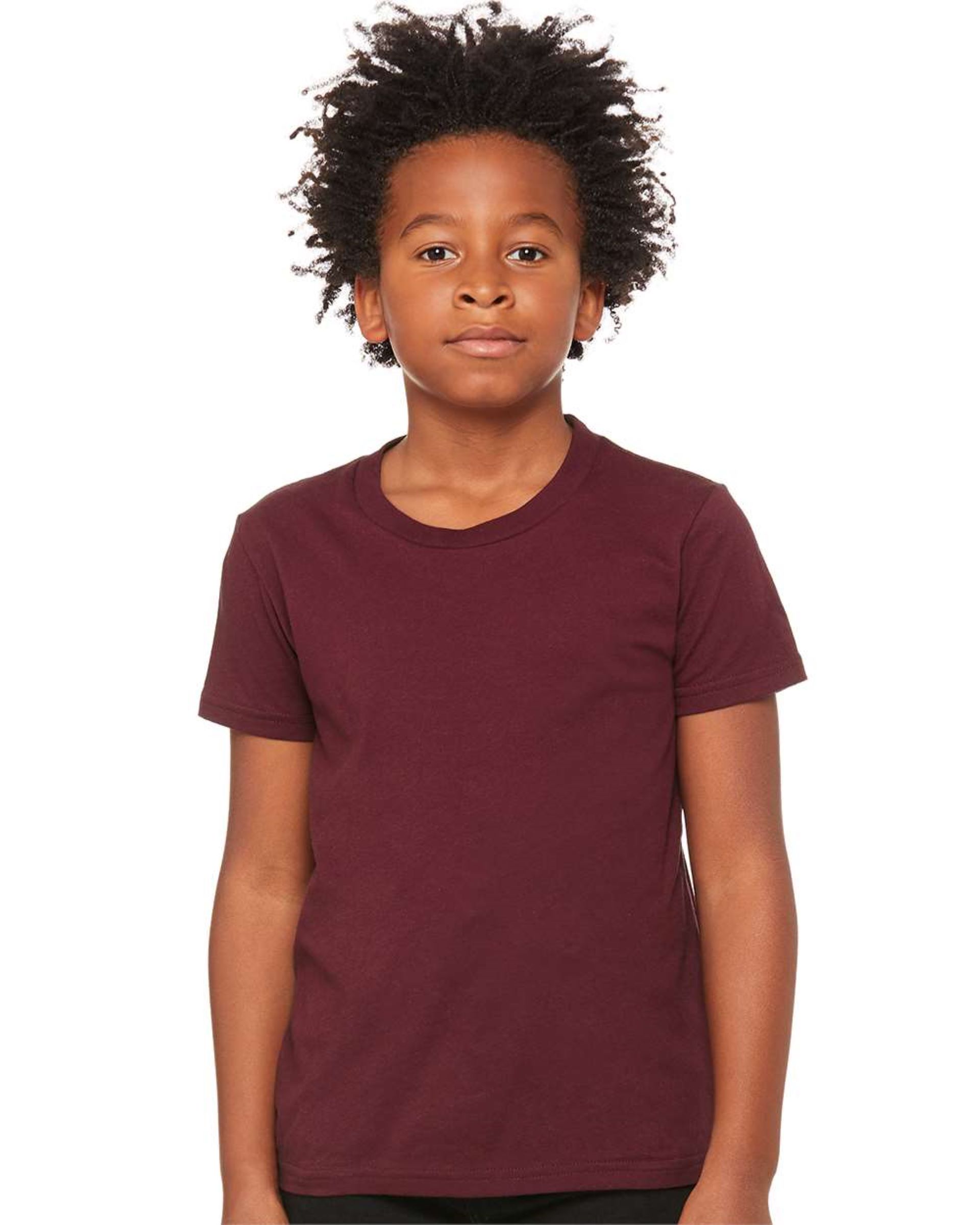 Bella + Canvas Youth Jersey Short-Sleeve T-Shirt 1