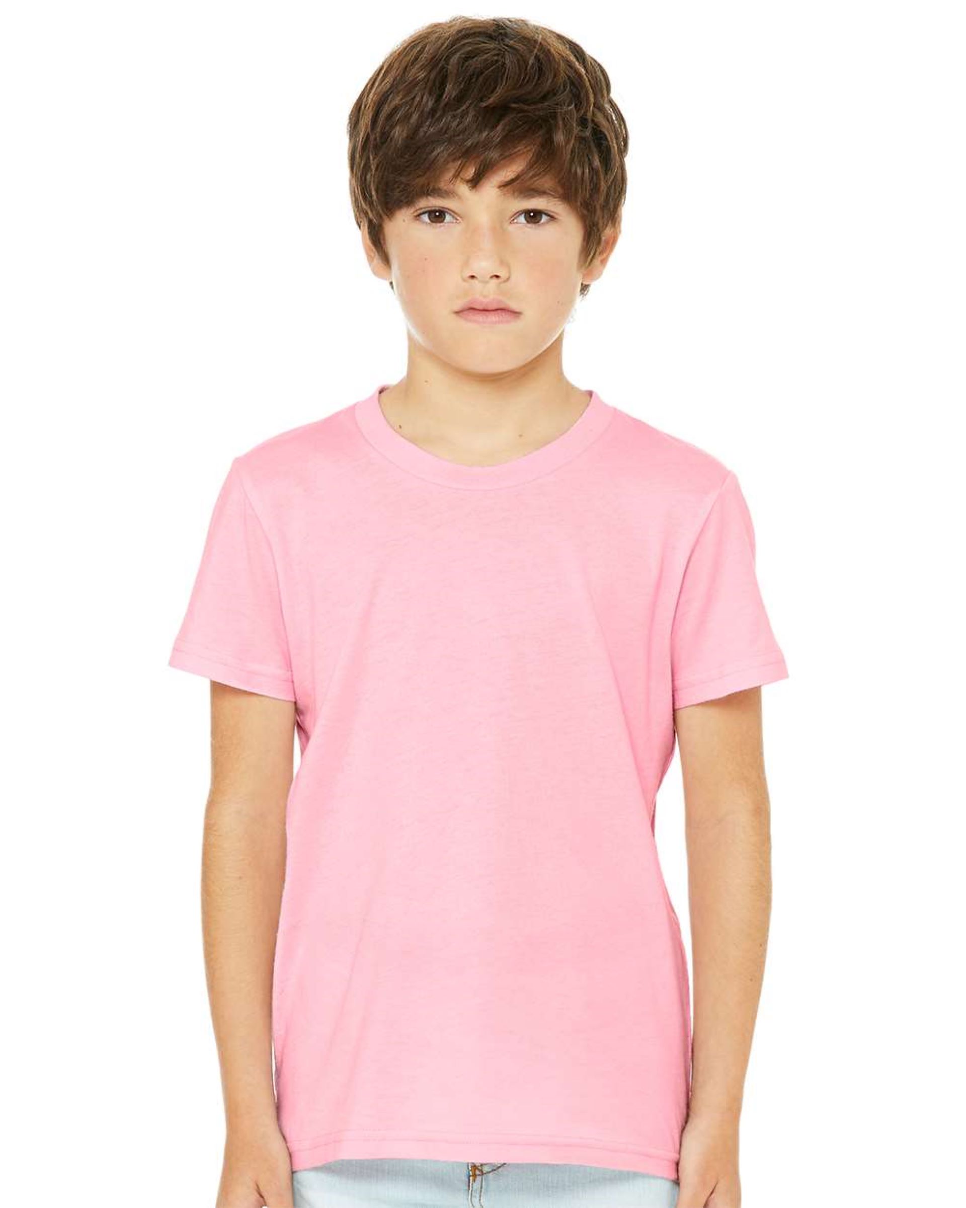 Bella + Canvas Youth Jersey Short-Sleeve T-Shirt 1