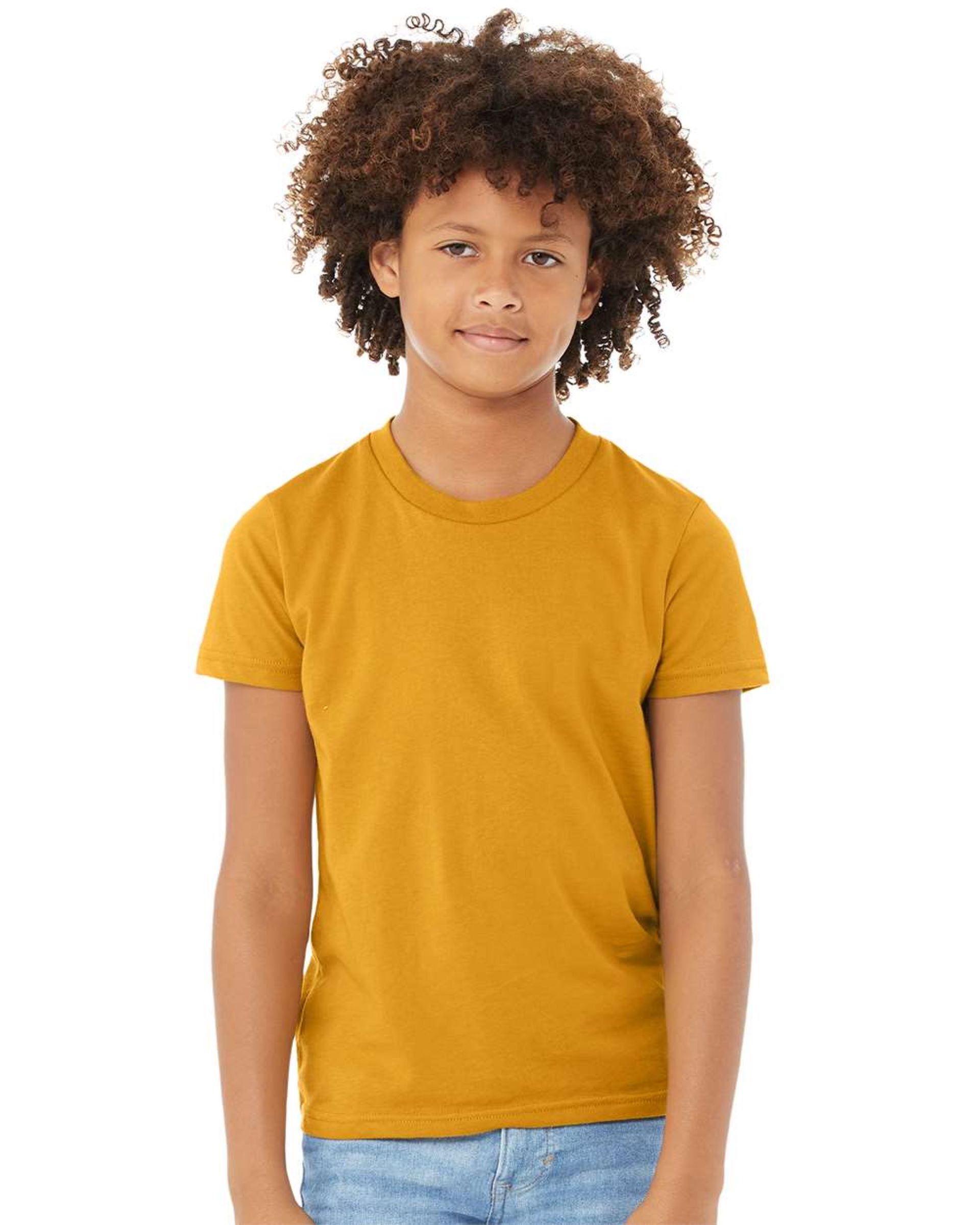 Bella + Canvas Youth Jersey Short-Sleeve T-Shirt 1